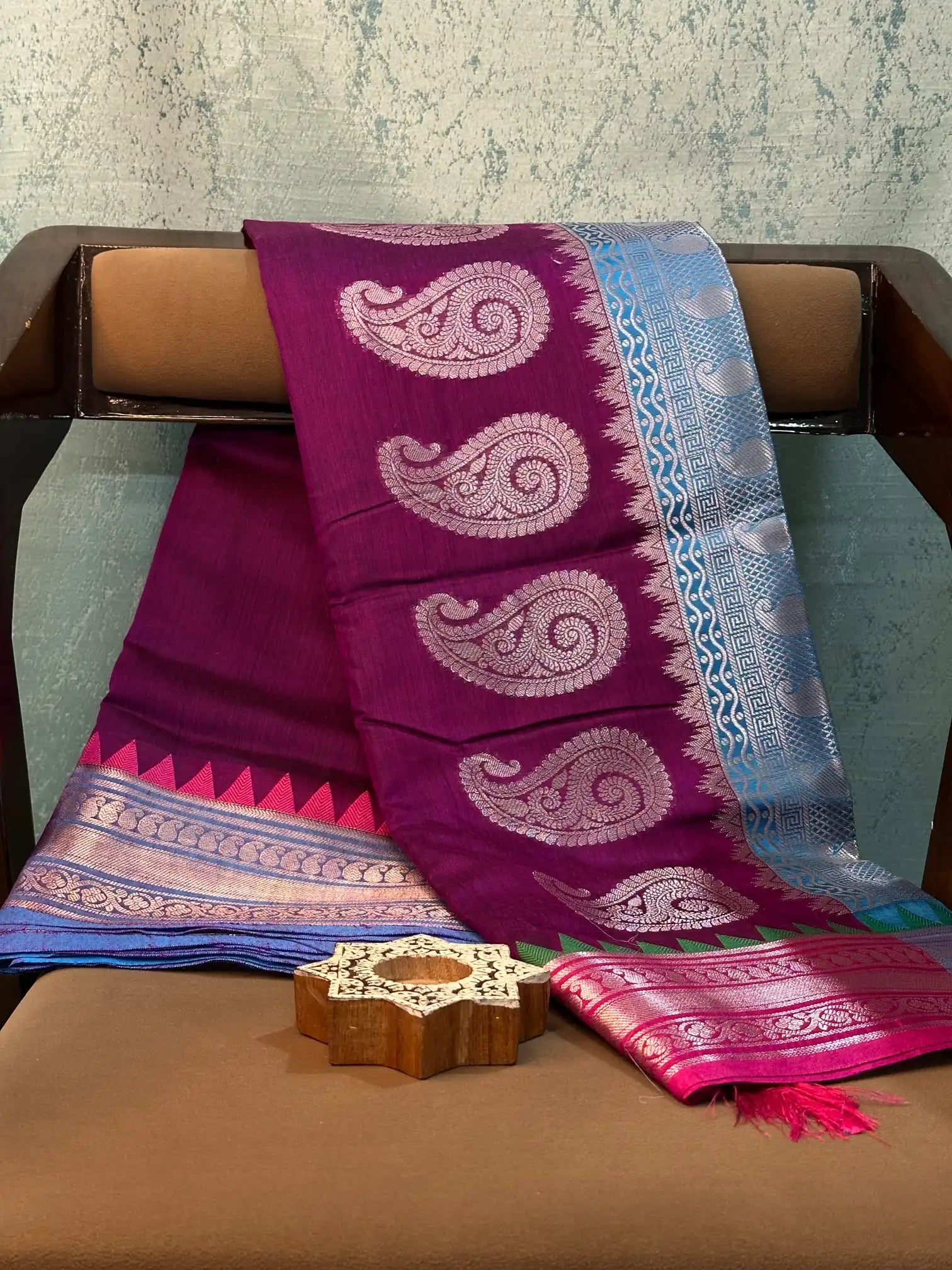 Jacquard Weave Soft Beautiful Banarasi Saree