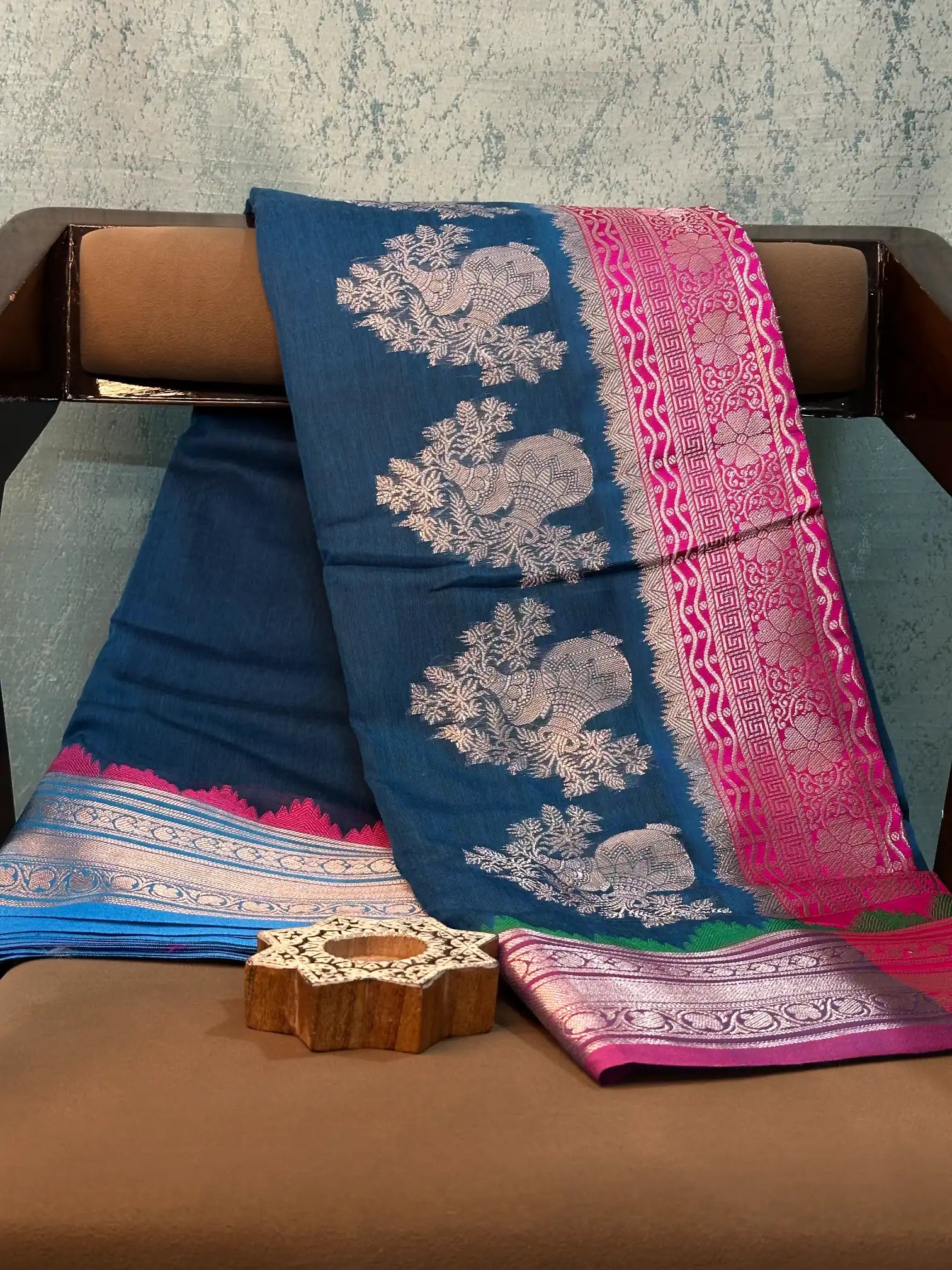 Jacquard Weave Soft Beautiful Banarasi Saree