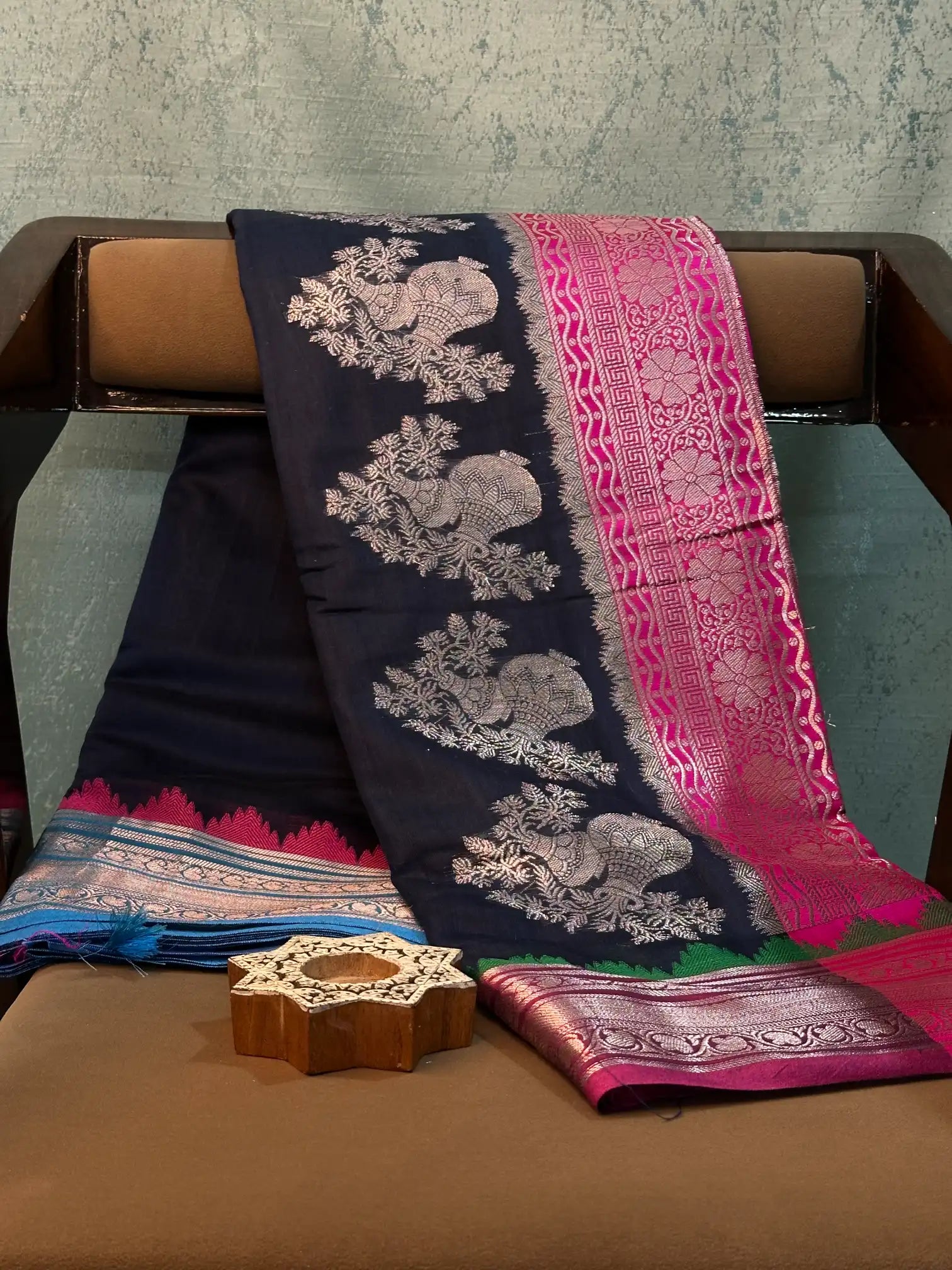 Jacquard Weave Soft Beautiful Banarasi Saree