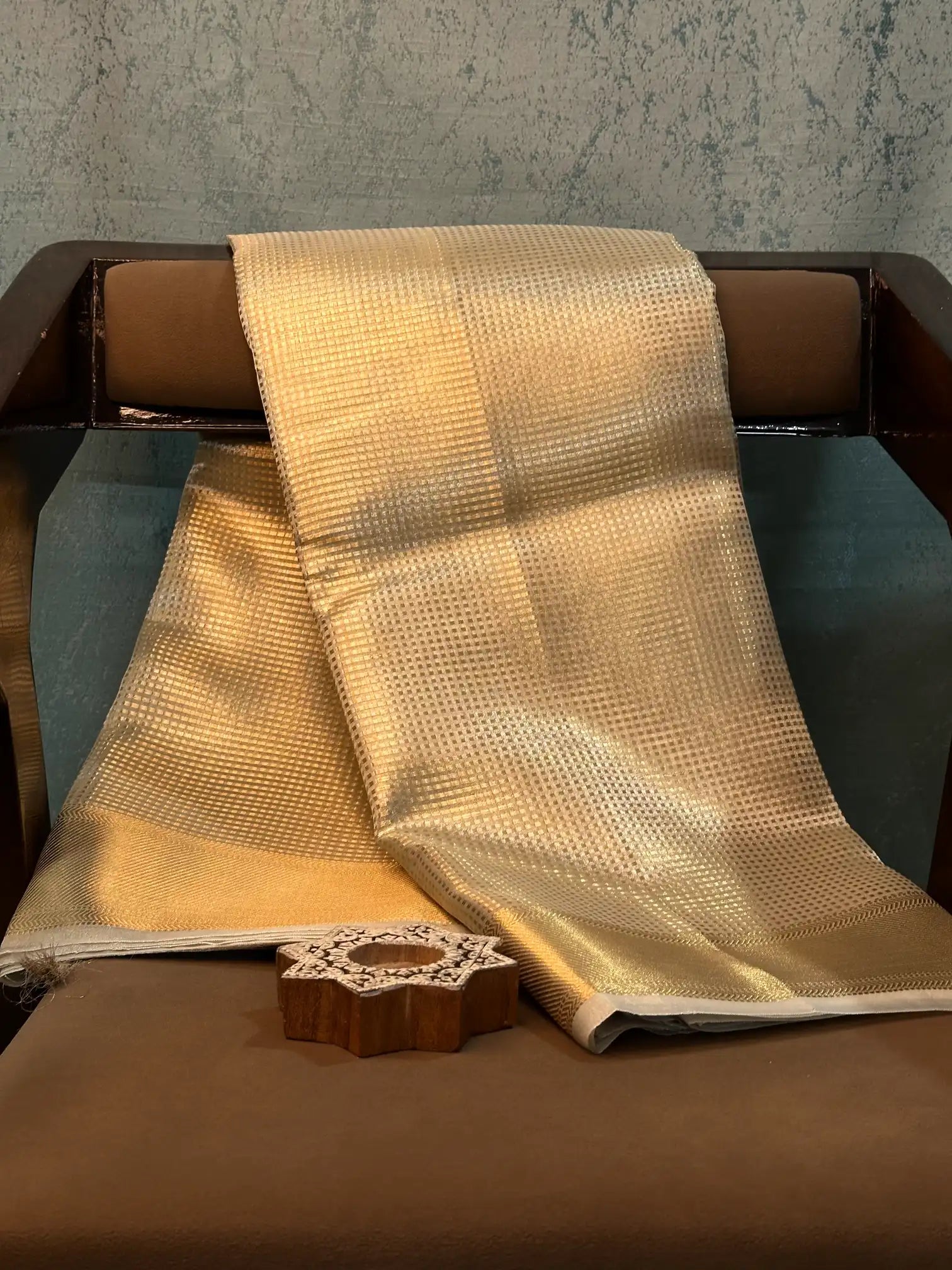 Jacquard weave soft beautiful Banarasi saree