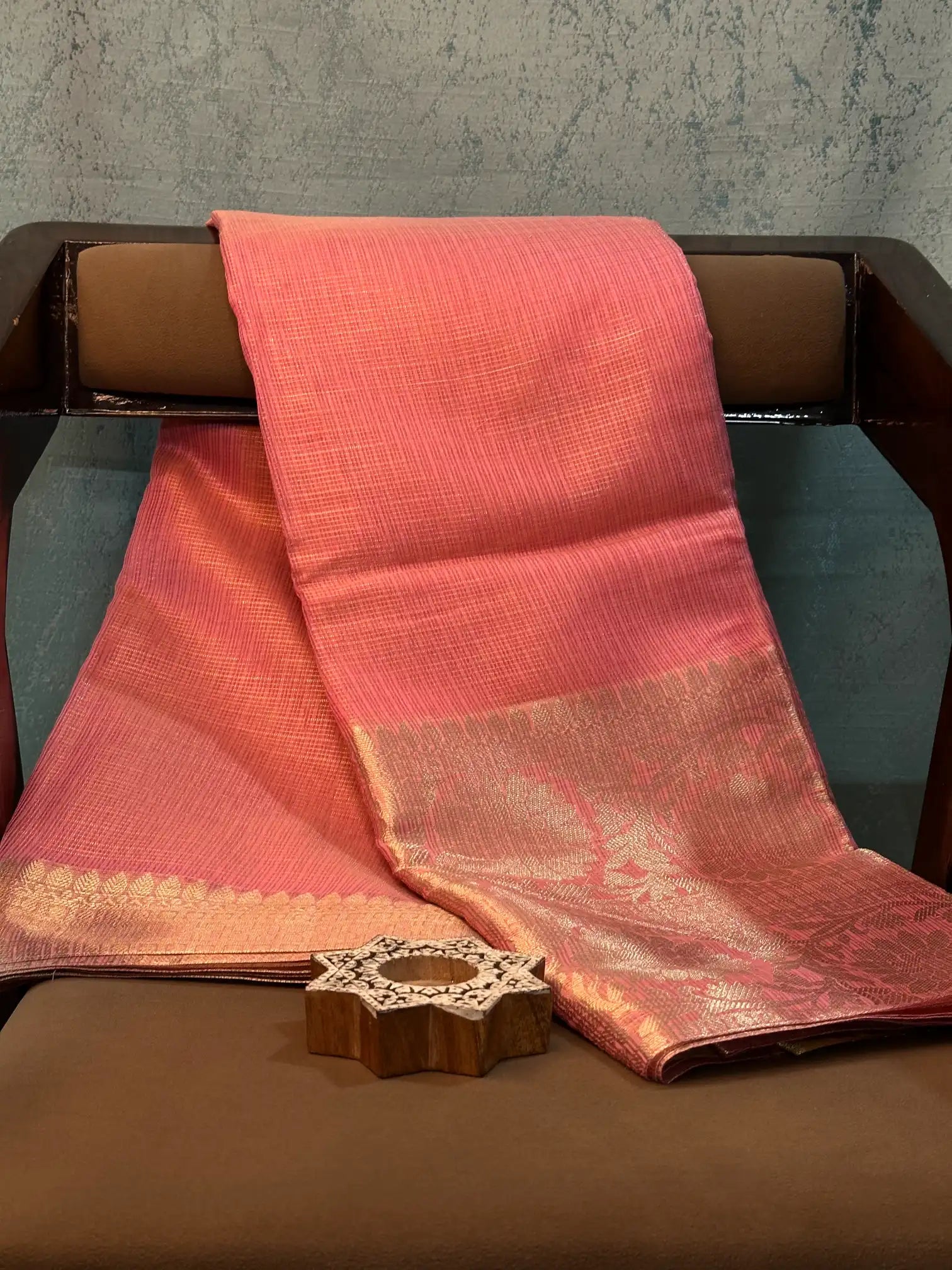 Jacquard weave soft beautiful Banarasi saree