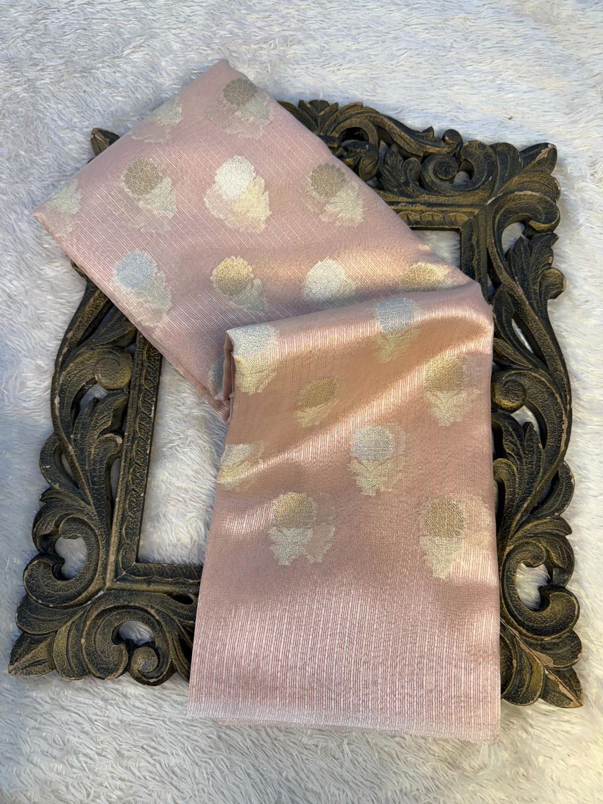 Eccentric zari weave Softsilk Banarasi Saree