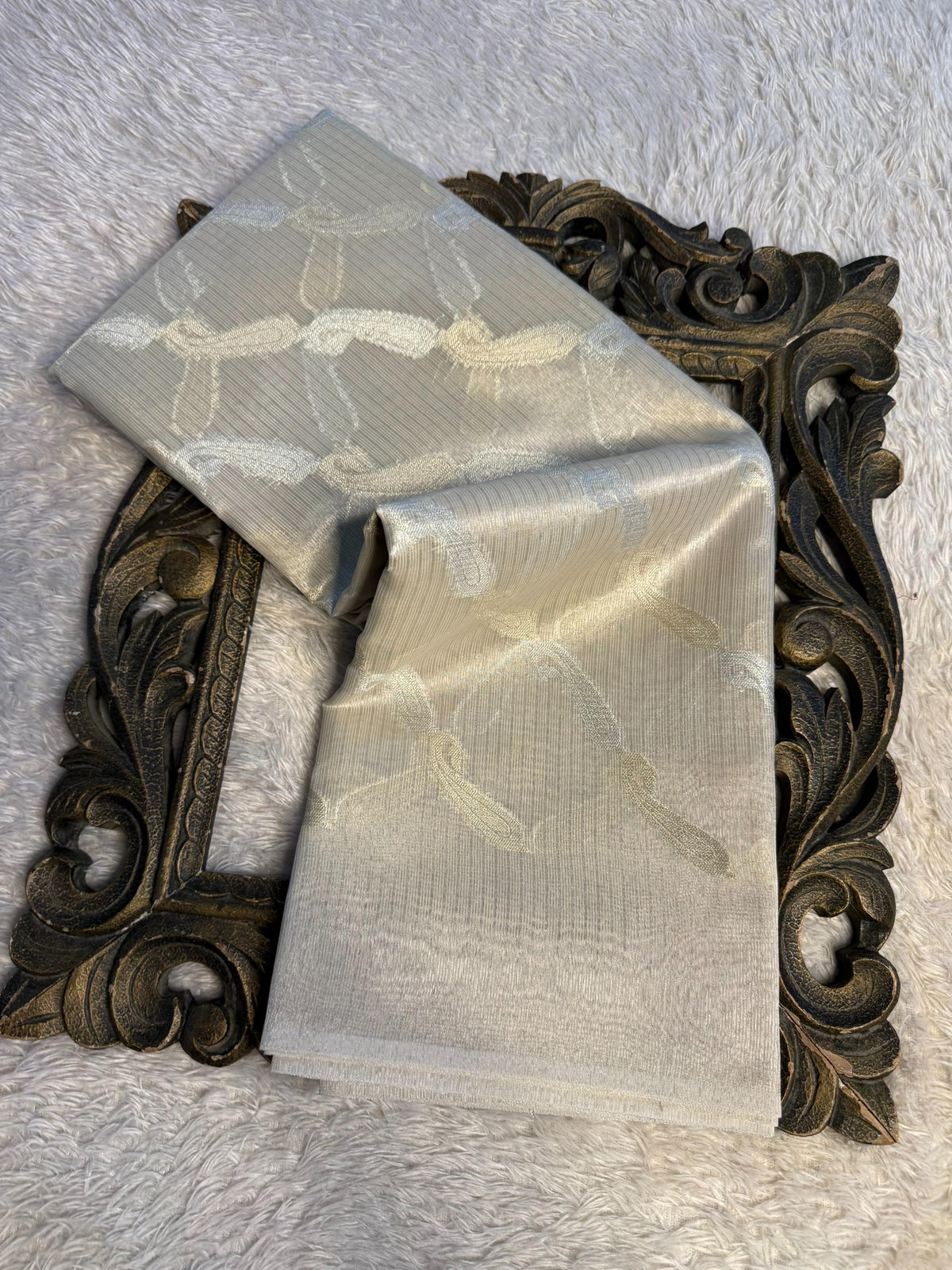 Eccentric zari weave Softsilk Banarasi Saree