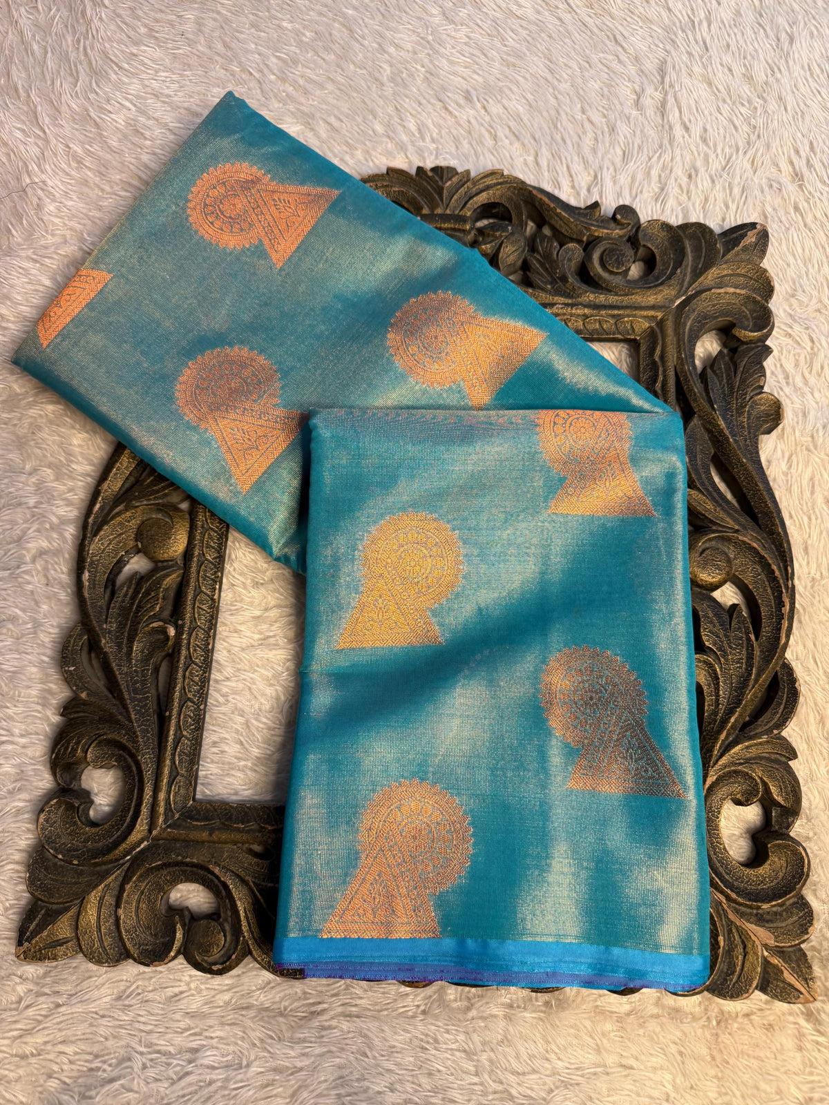 Eccentric zari weave Softsilk Banarasi Saree