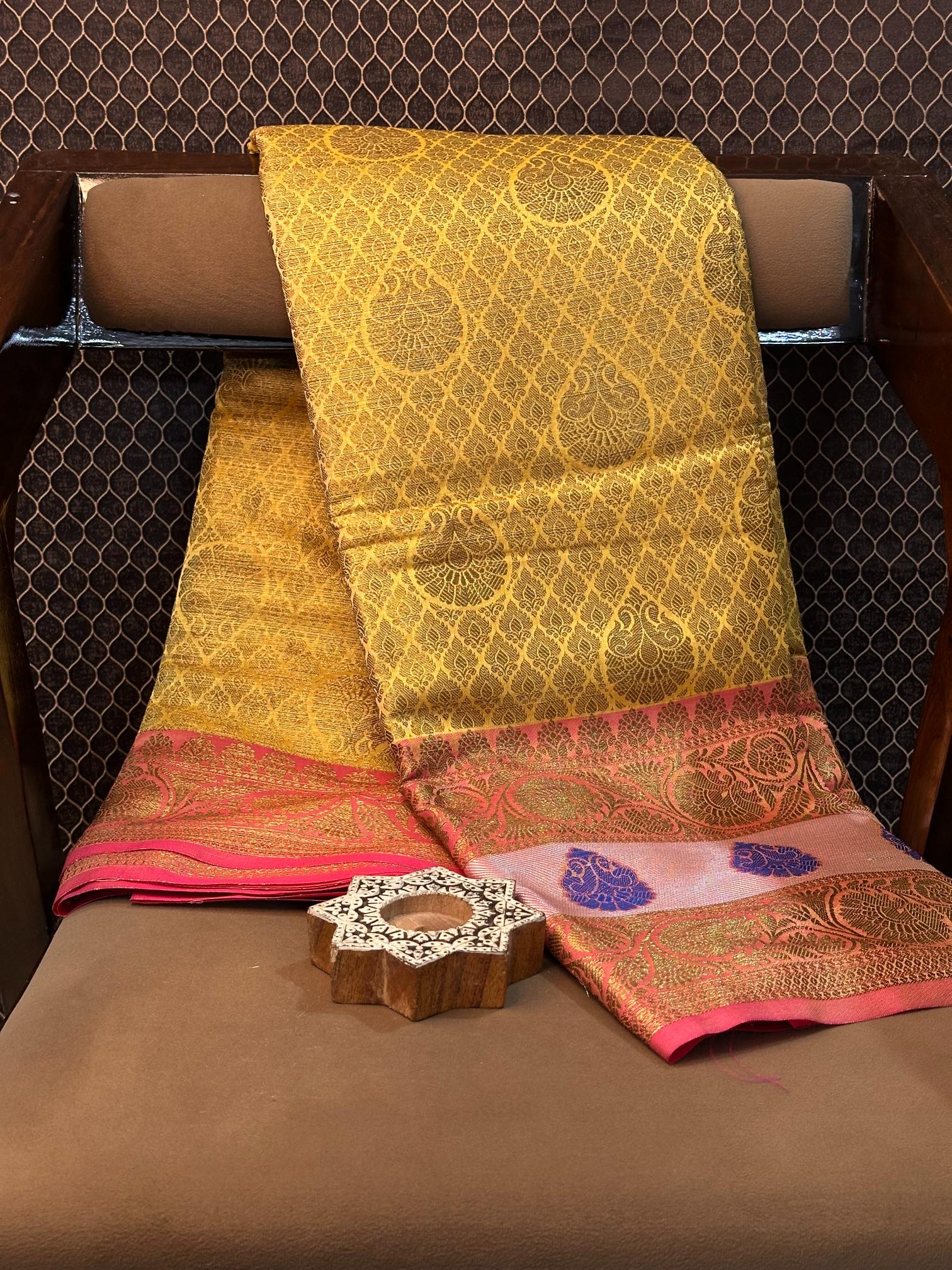 Handpicked Softsilk Heritage Banarasi Saree