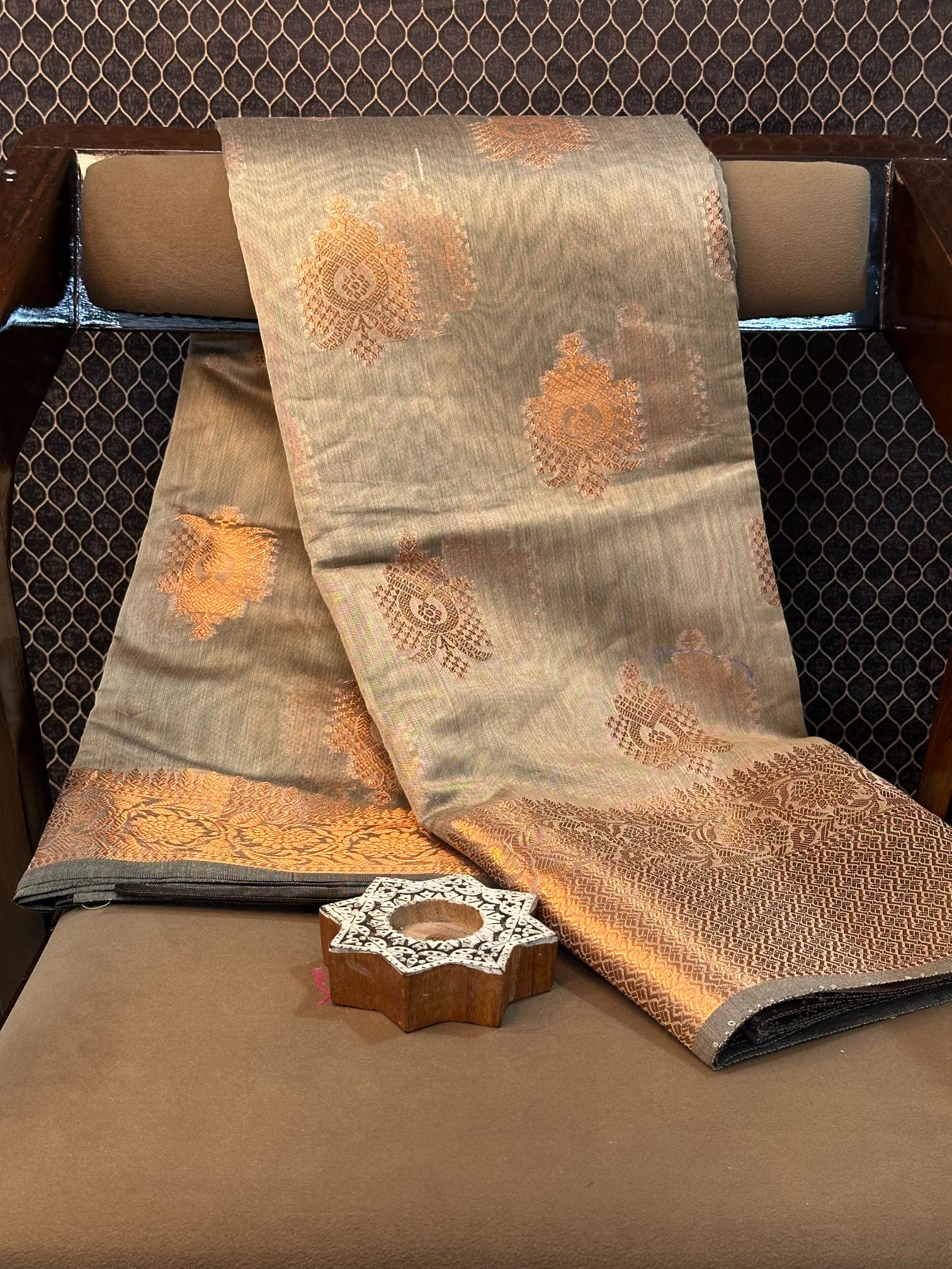 Handpicked Softsilk Heritage Banarasi Saree