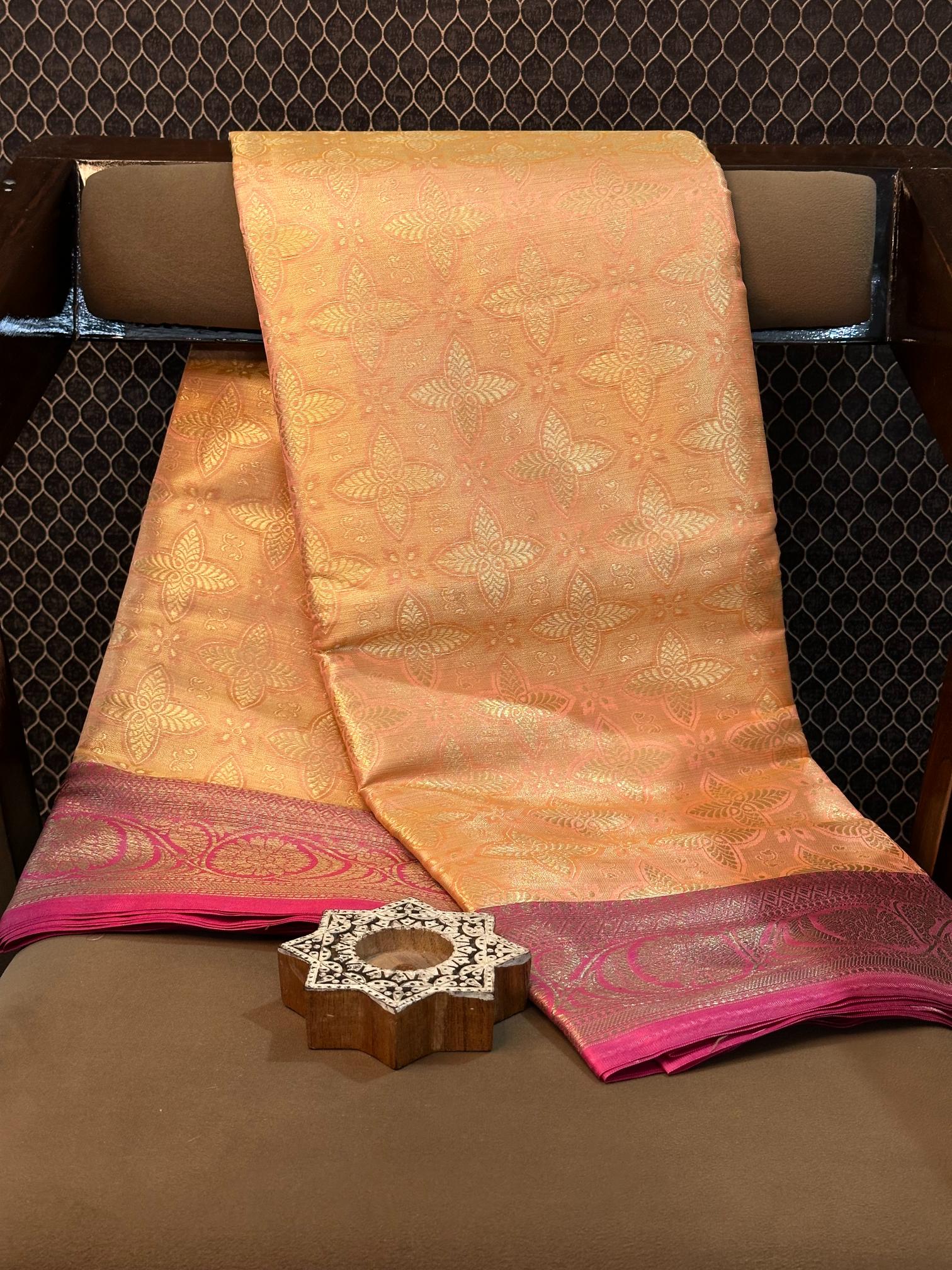 Handpicked Softsilk Heritage Banarasi Saree