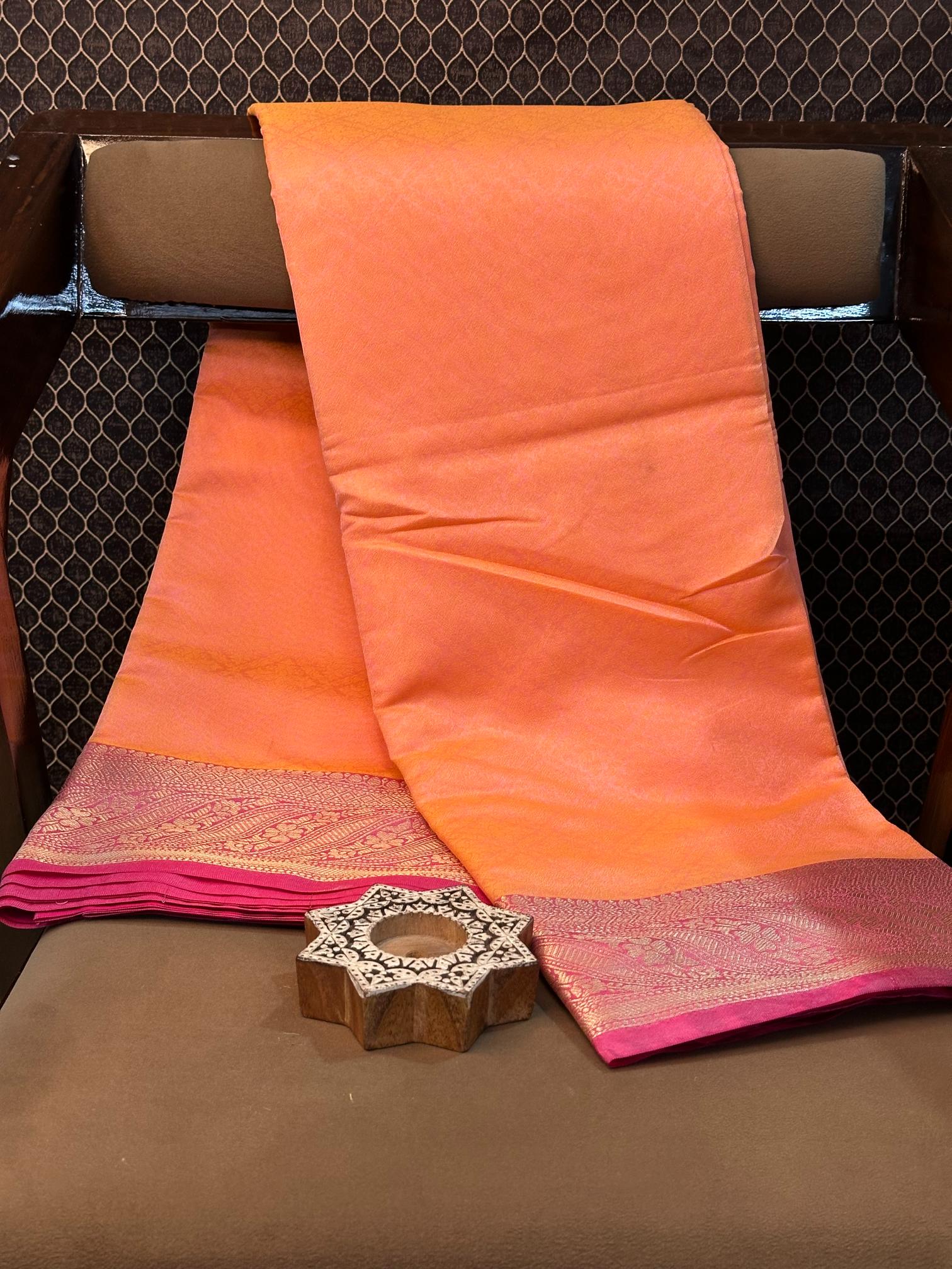 Handpicked Softsilk Heritage Banarasi Saree