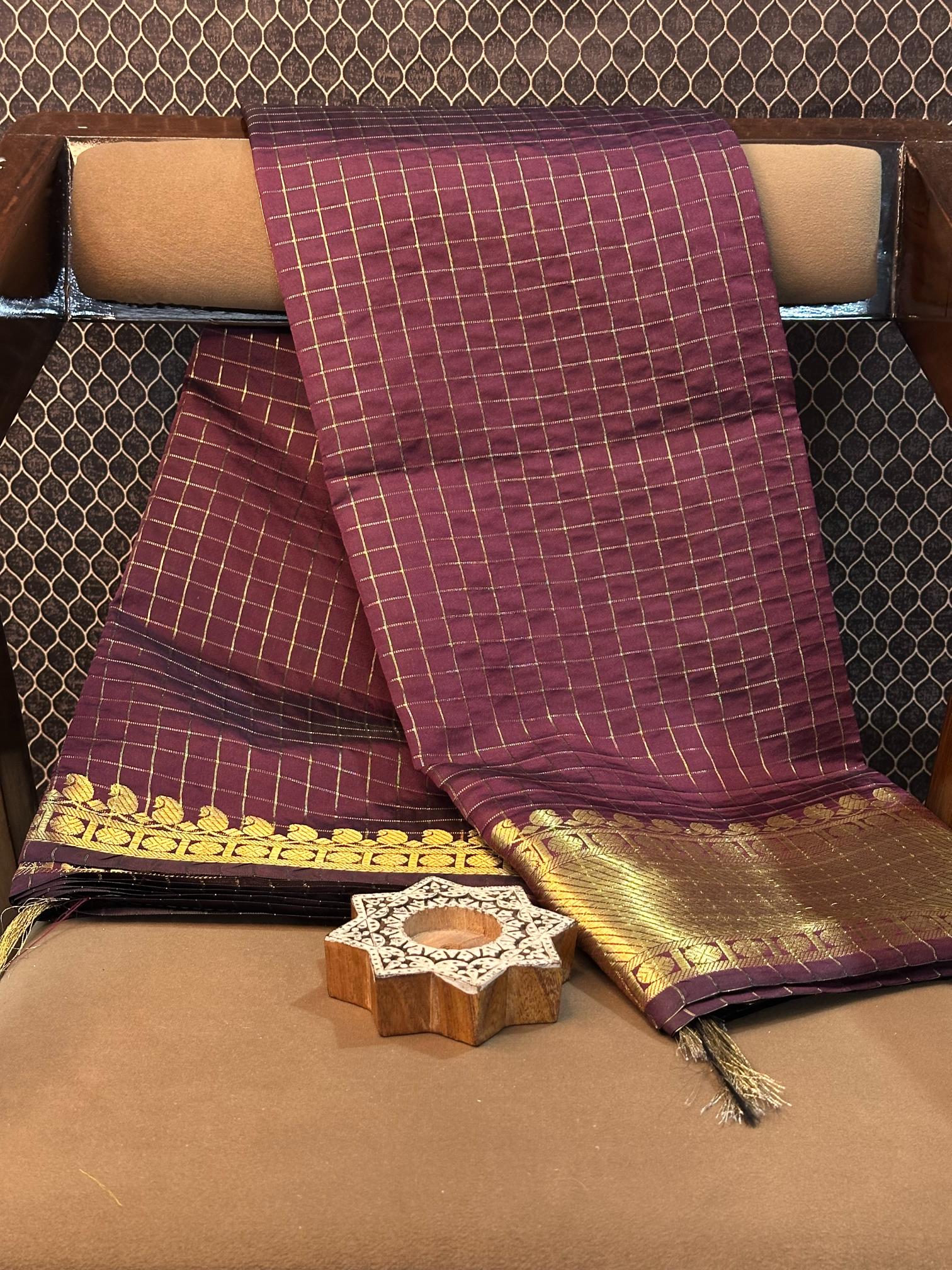 Eccentric zari weave Softsilk Banarasi saree
