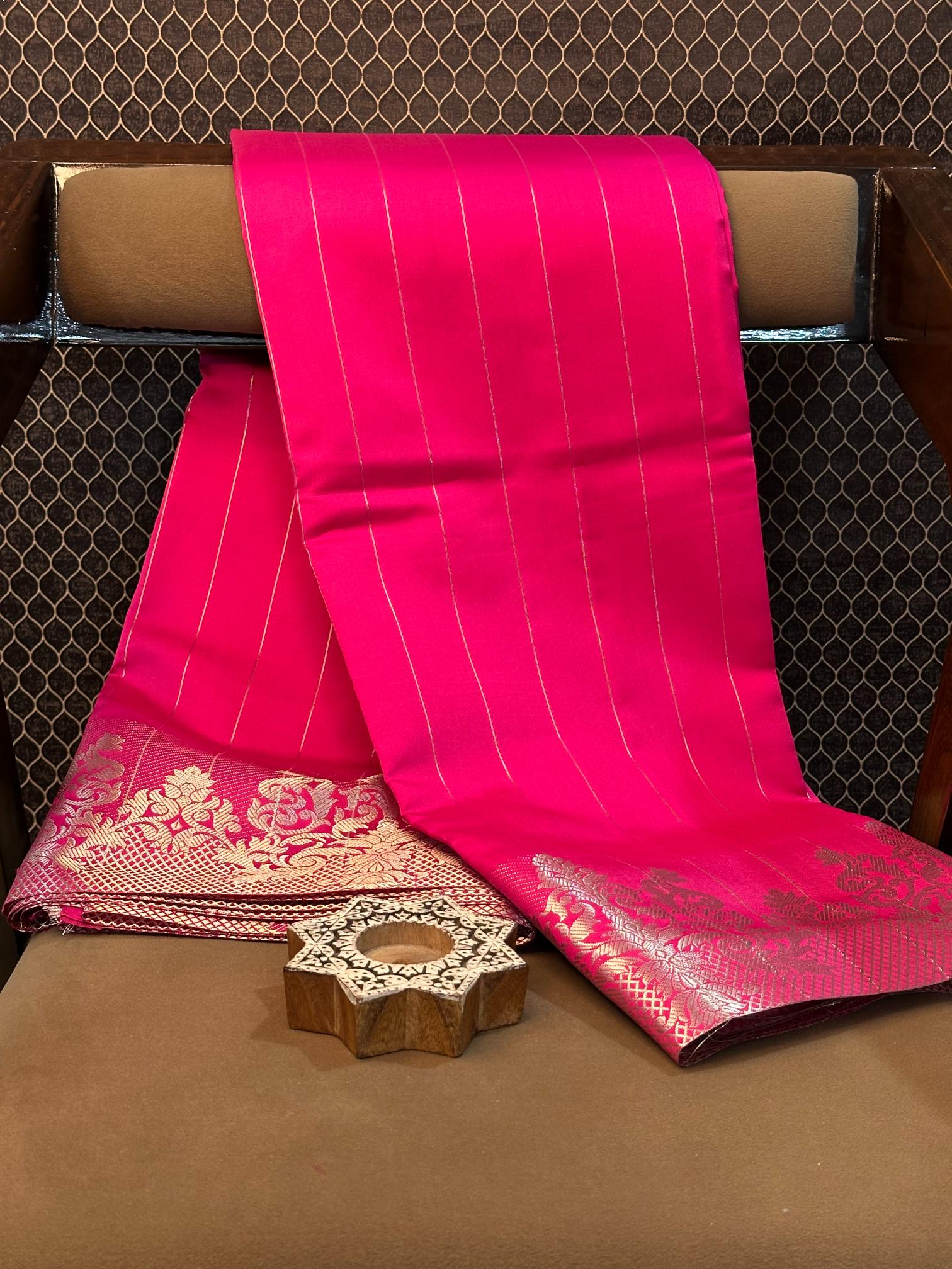 Handpicked Softsilk Heritage Banarasi Saree