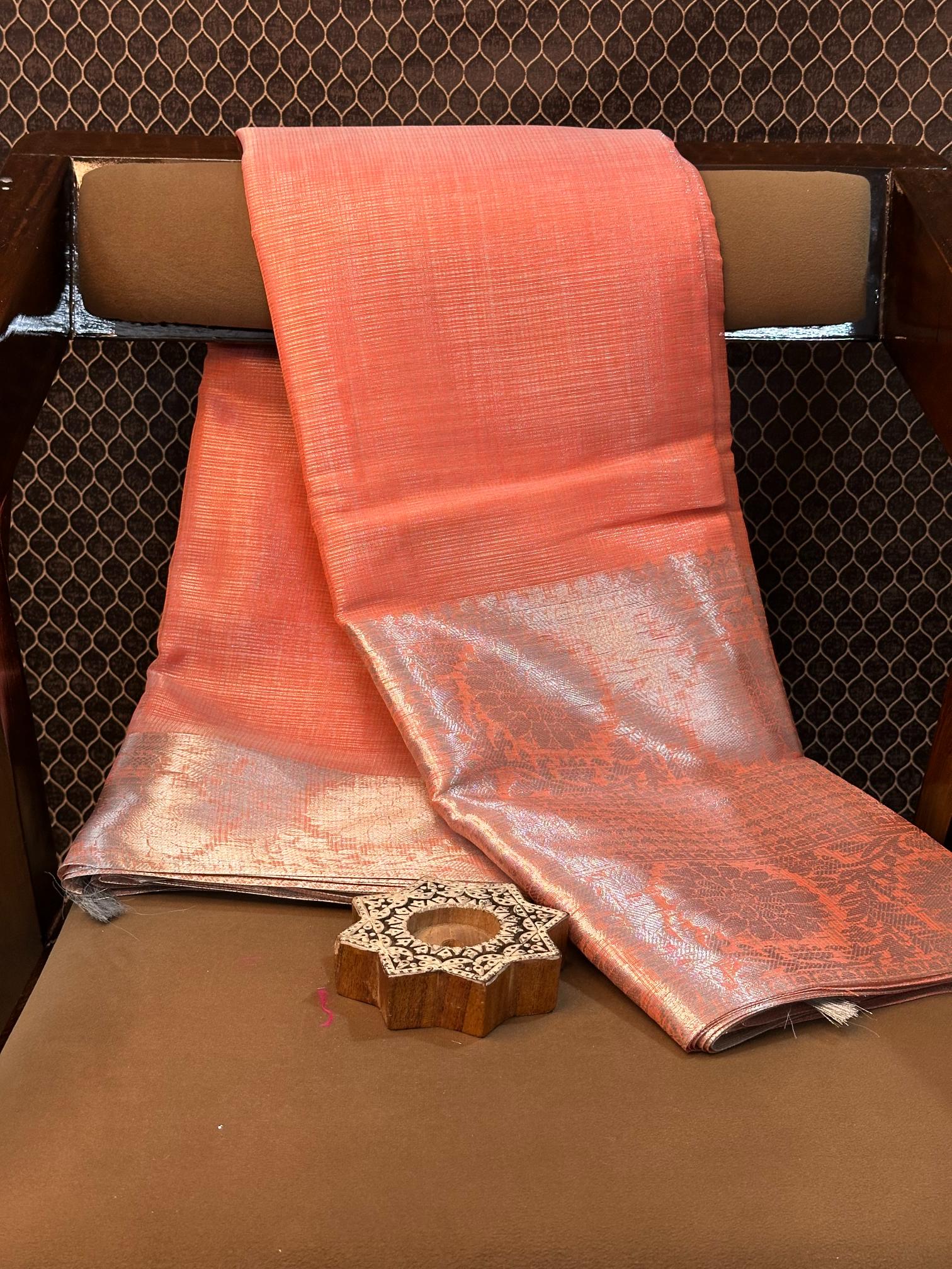 Handpicked Softsilk Heritage Banarasi Saree