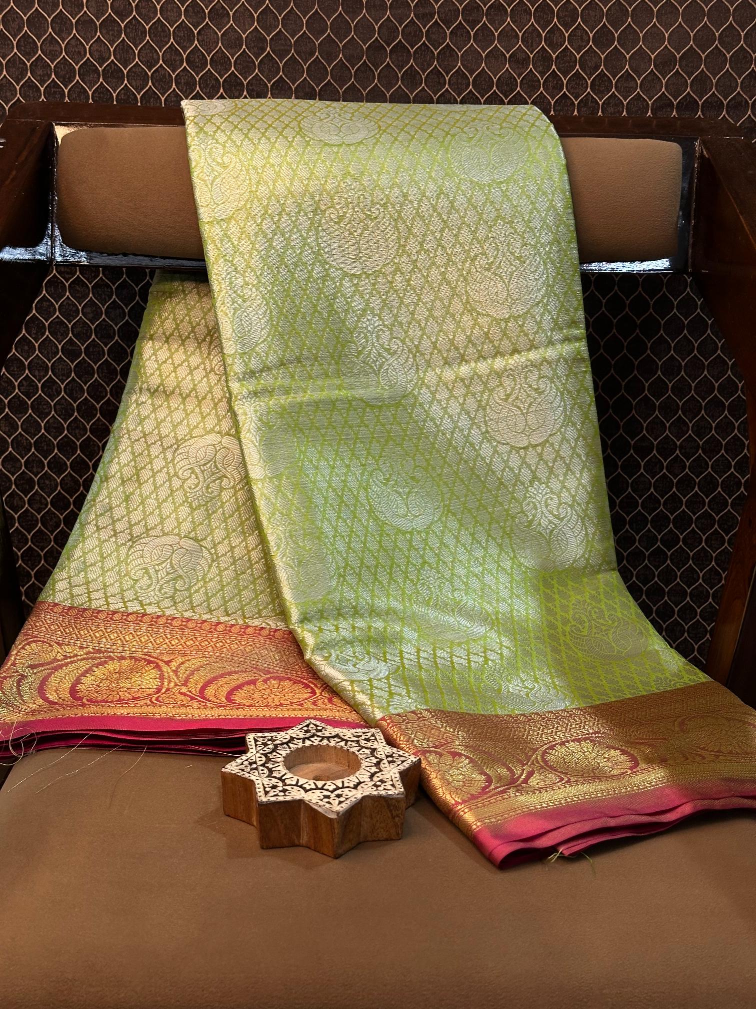 Handpicked Softsilk Heritage Banarasi Saree