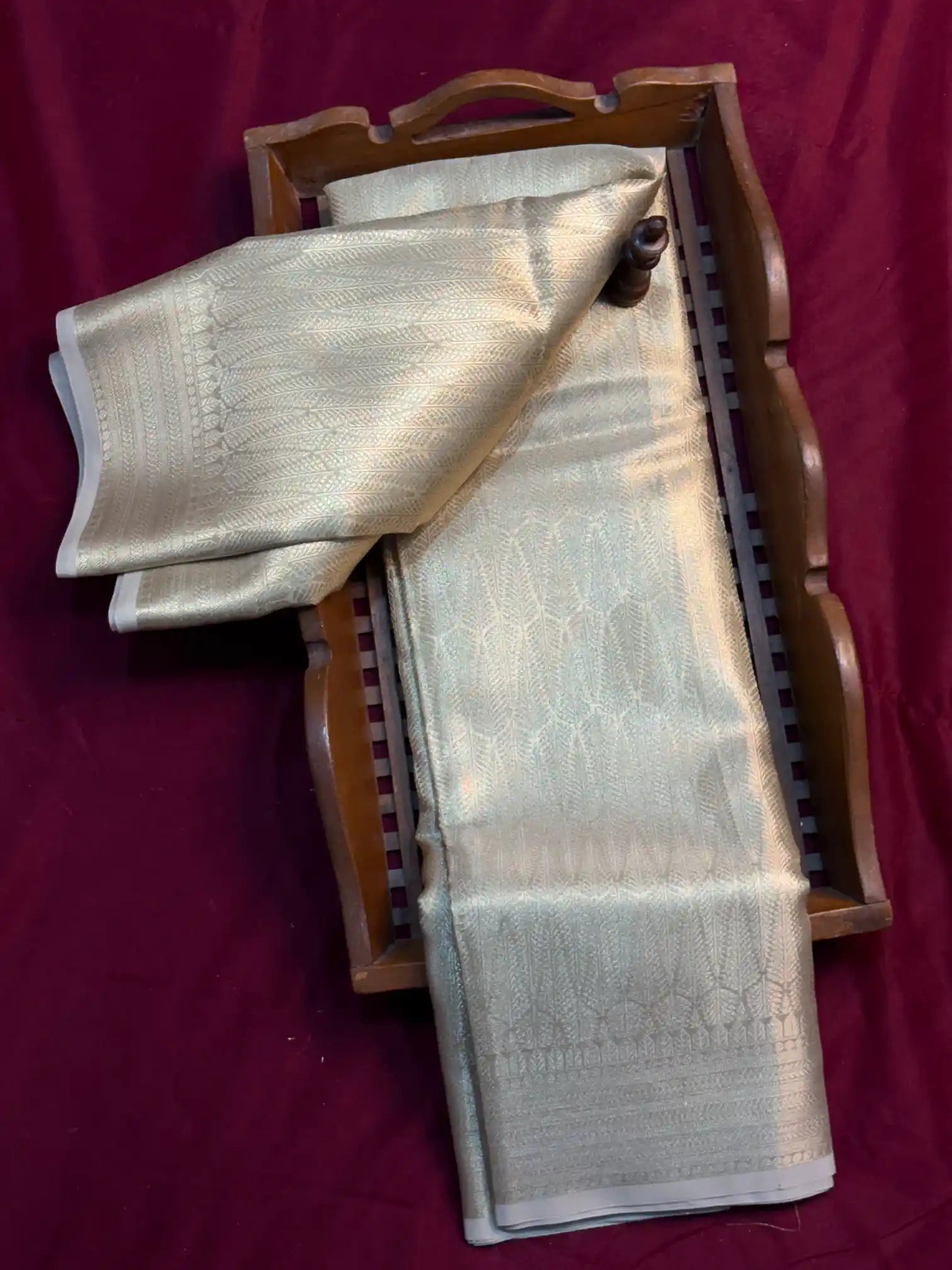 Premium Embossed Weave Softsilk Banarasi Saree