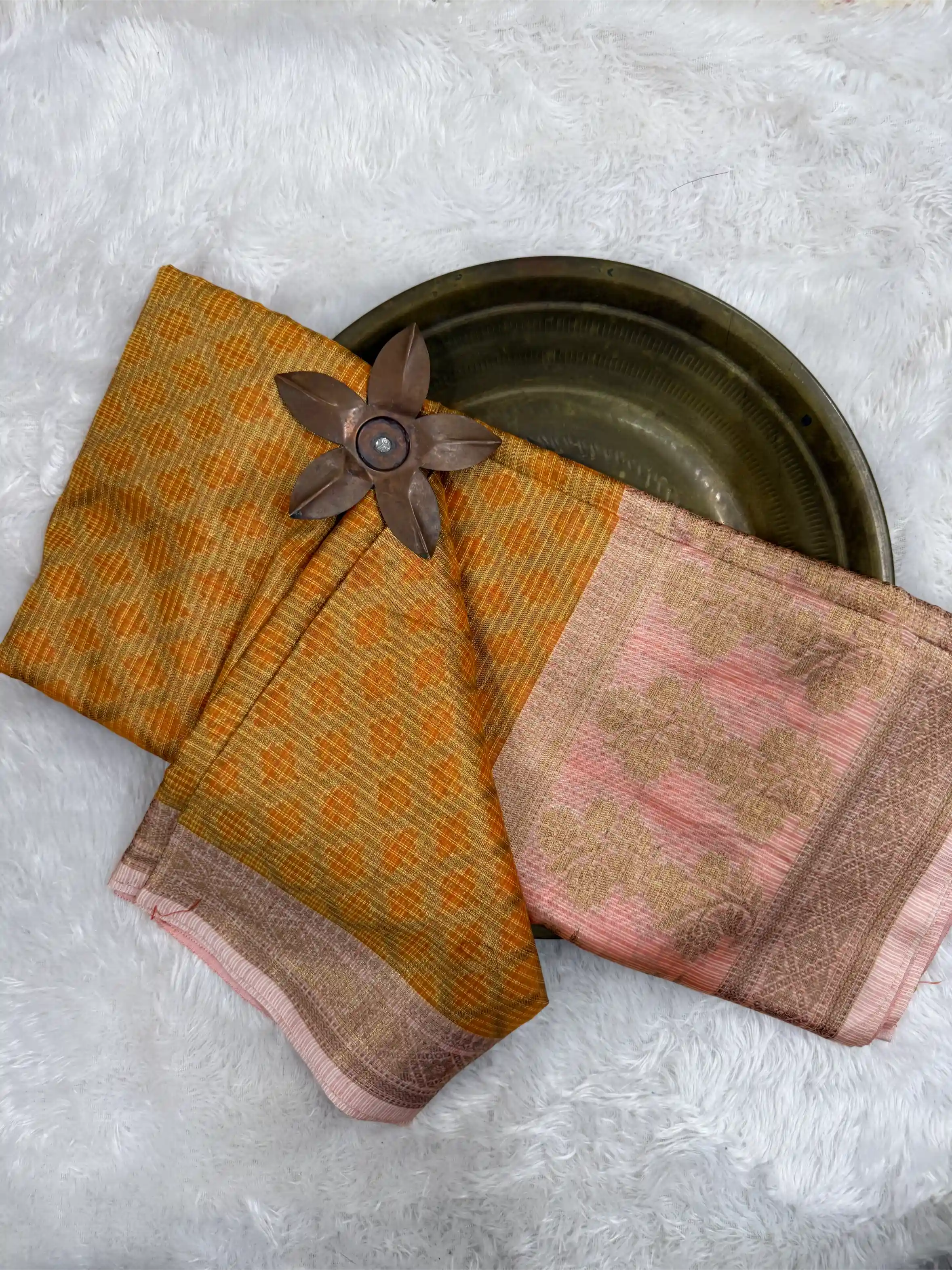 Premium Embossed Weave Softsilk Traditional Banarasi Saree