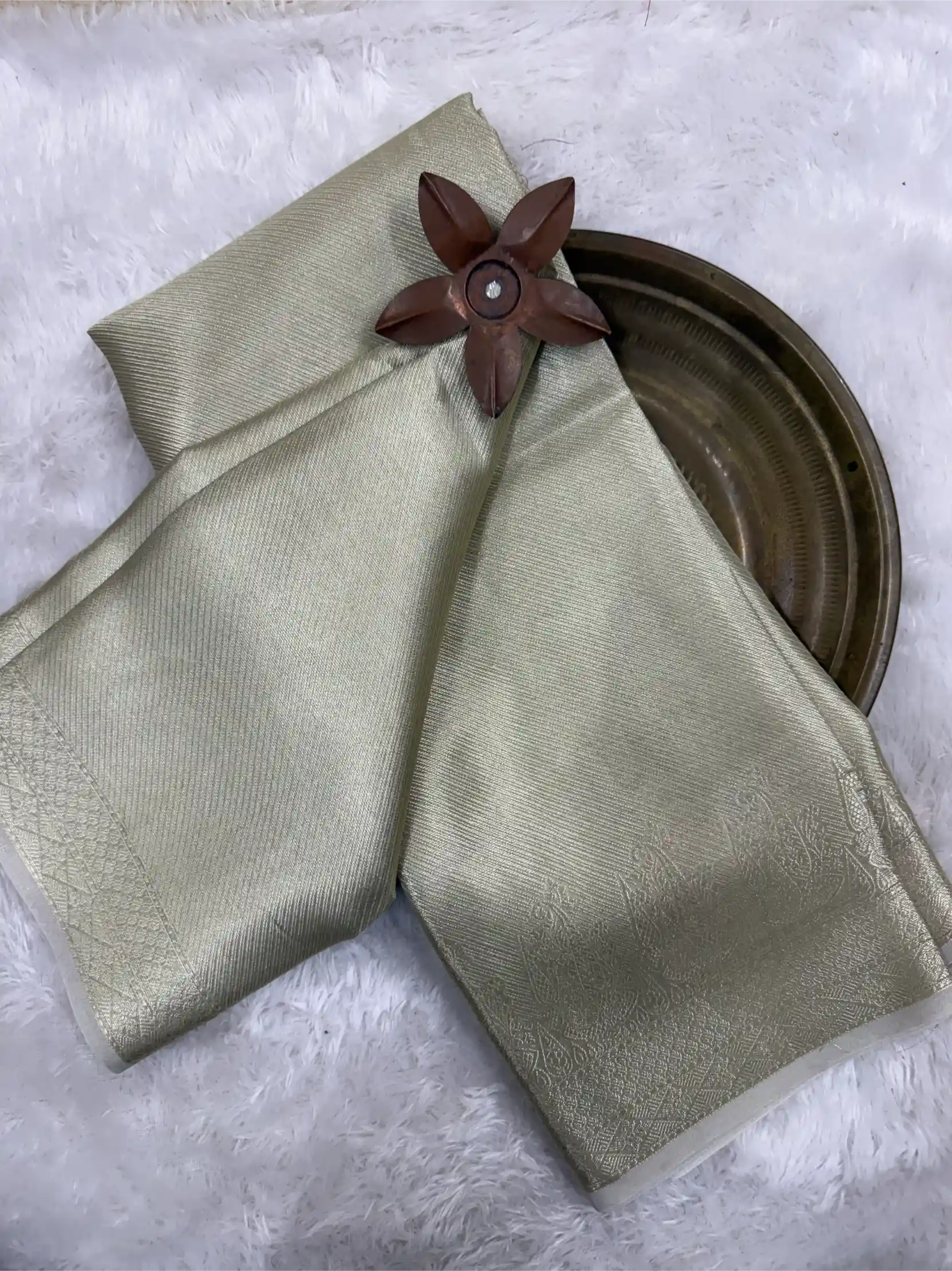 Premium Embossed Weave Softsilk Traditional Banarasi Saree