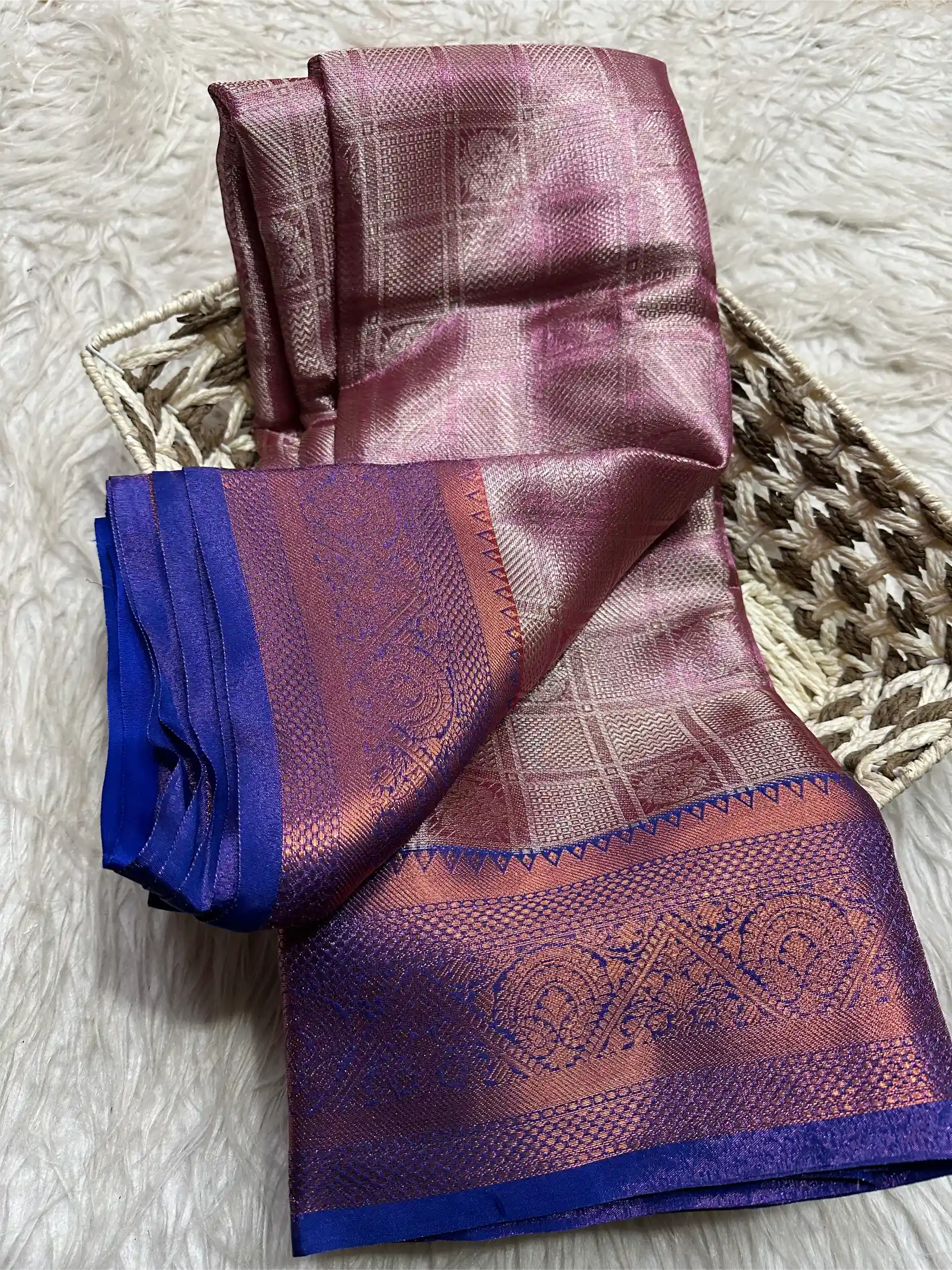 Premium Softsilk Heritage Weave Banarasi Saree