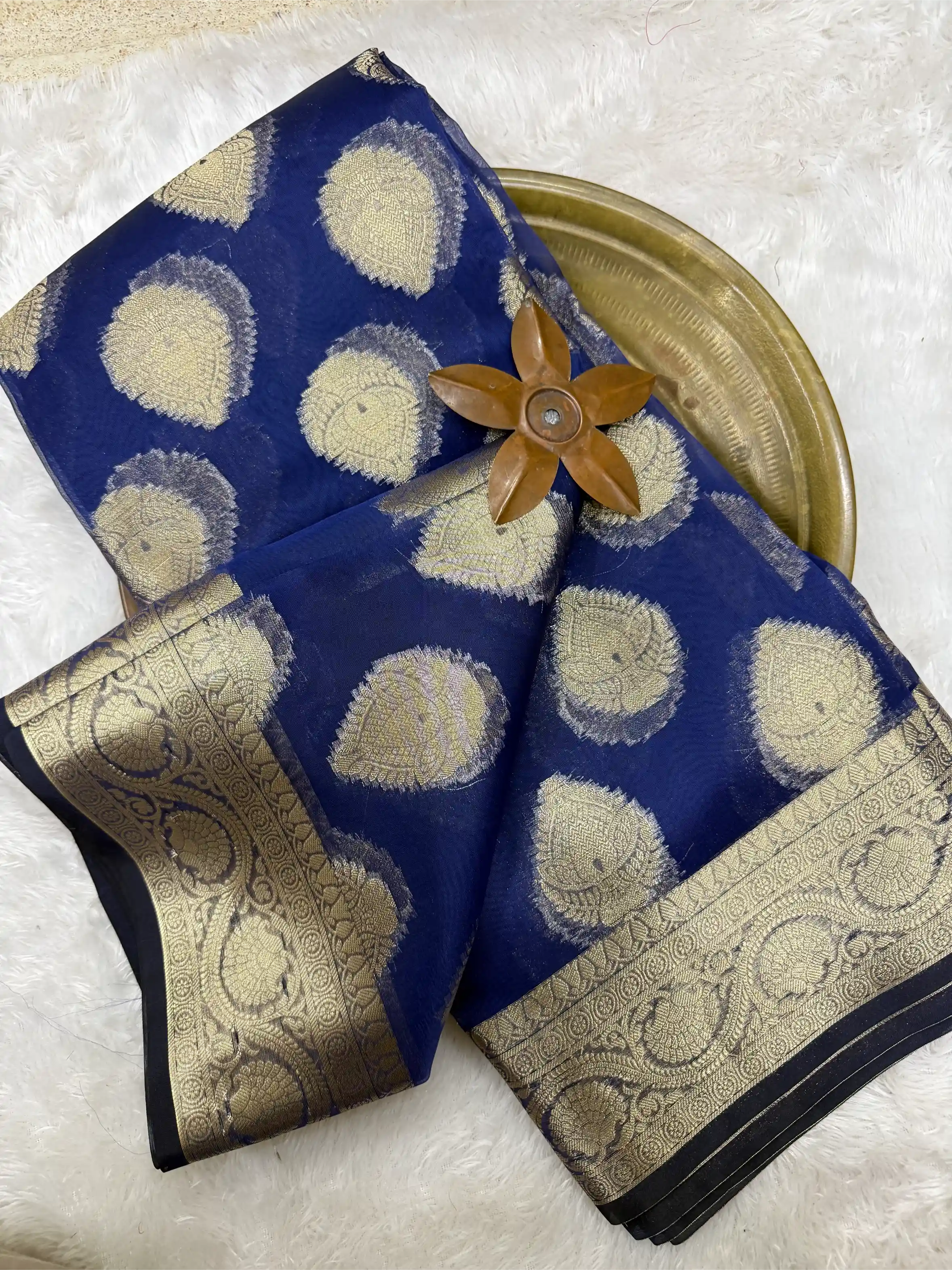 Premium Softsilk Heritage Weave Banarasi Saree