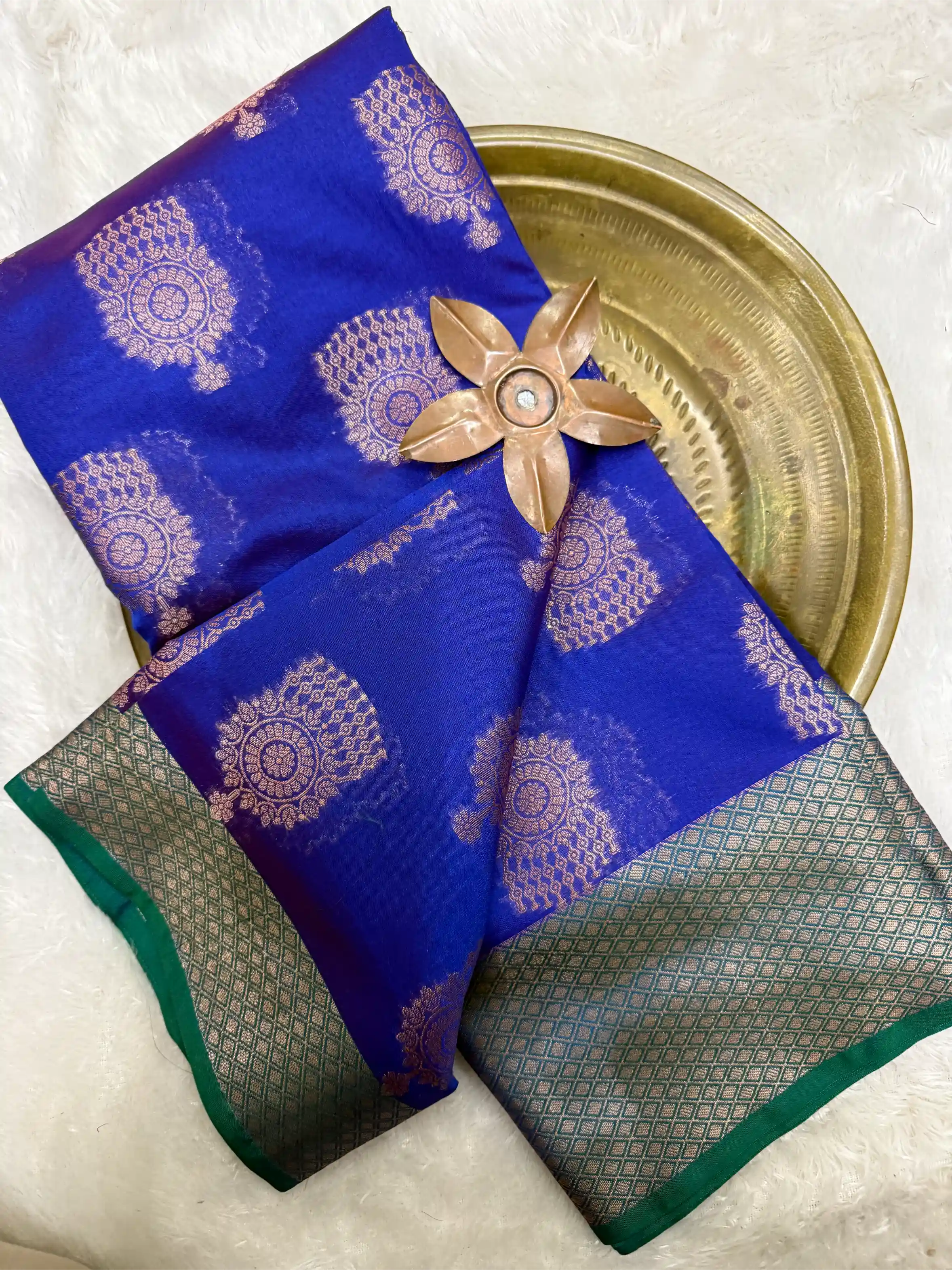 Premium Softsilk Heritage Weave Banarasi Saree