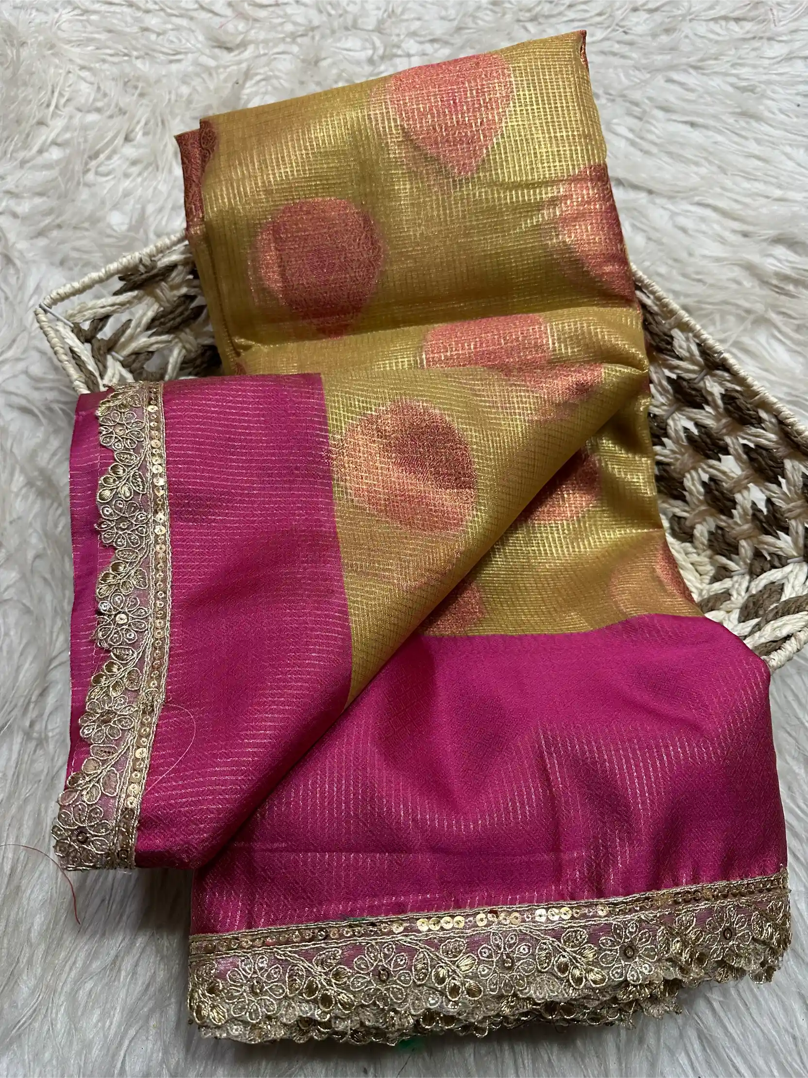 Premium Softsilk Heritage Weave Banarasi Saree