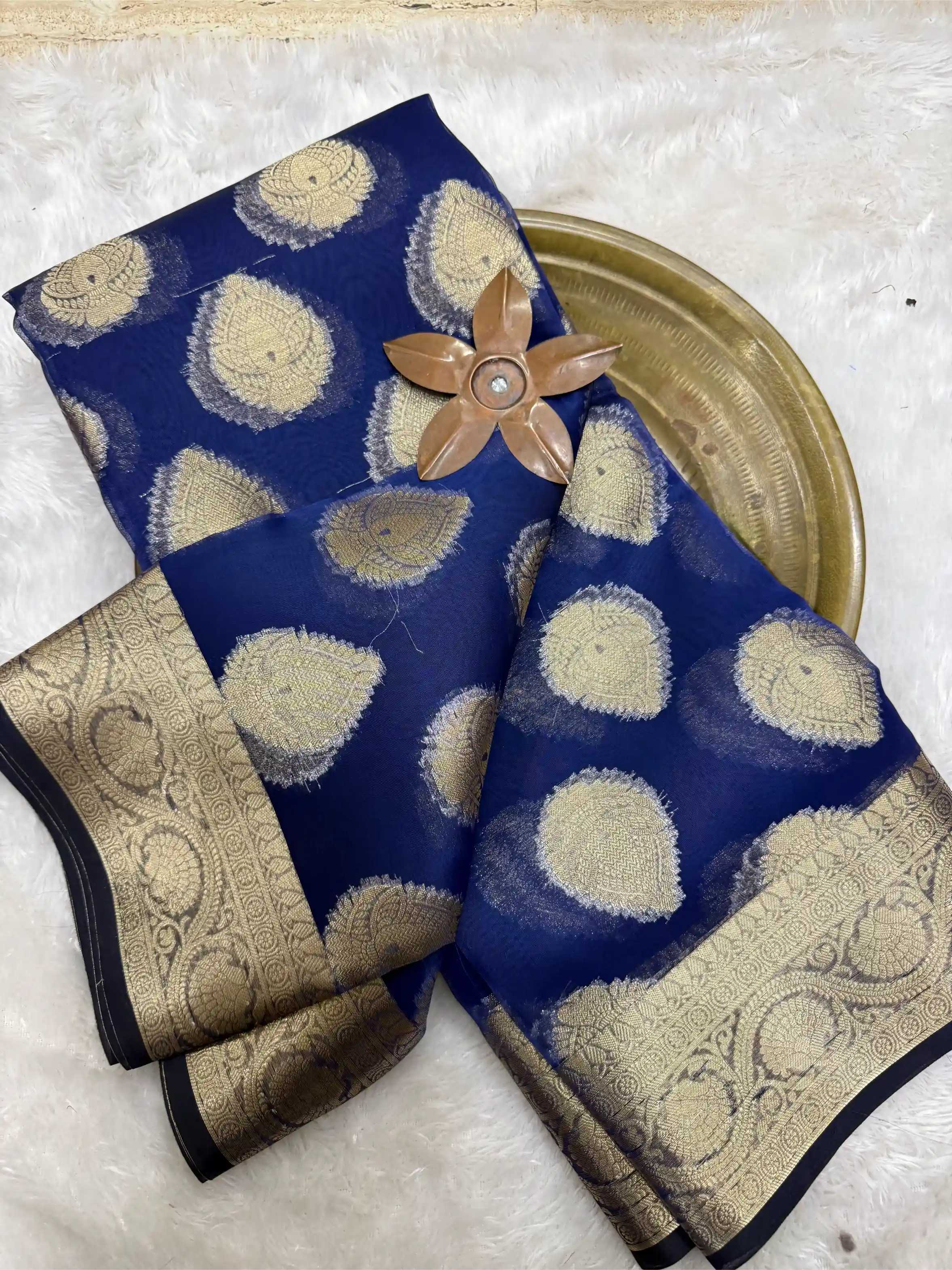 Premium Softsilk Heritage Weave Banarasi Saree