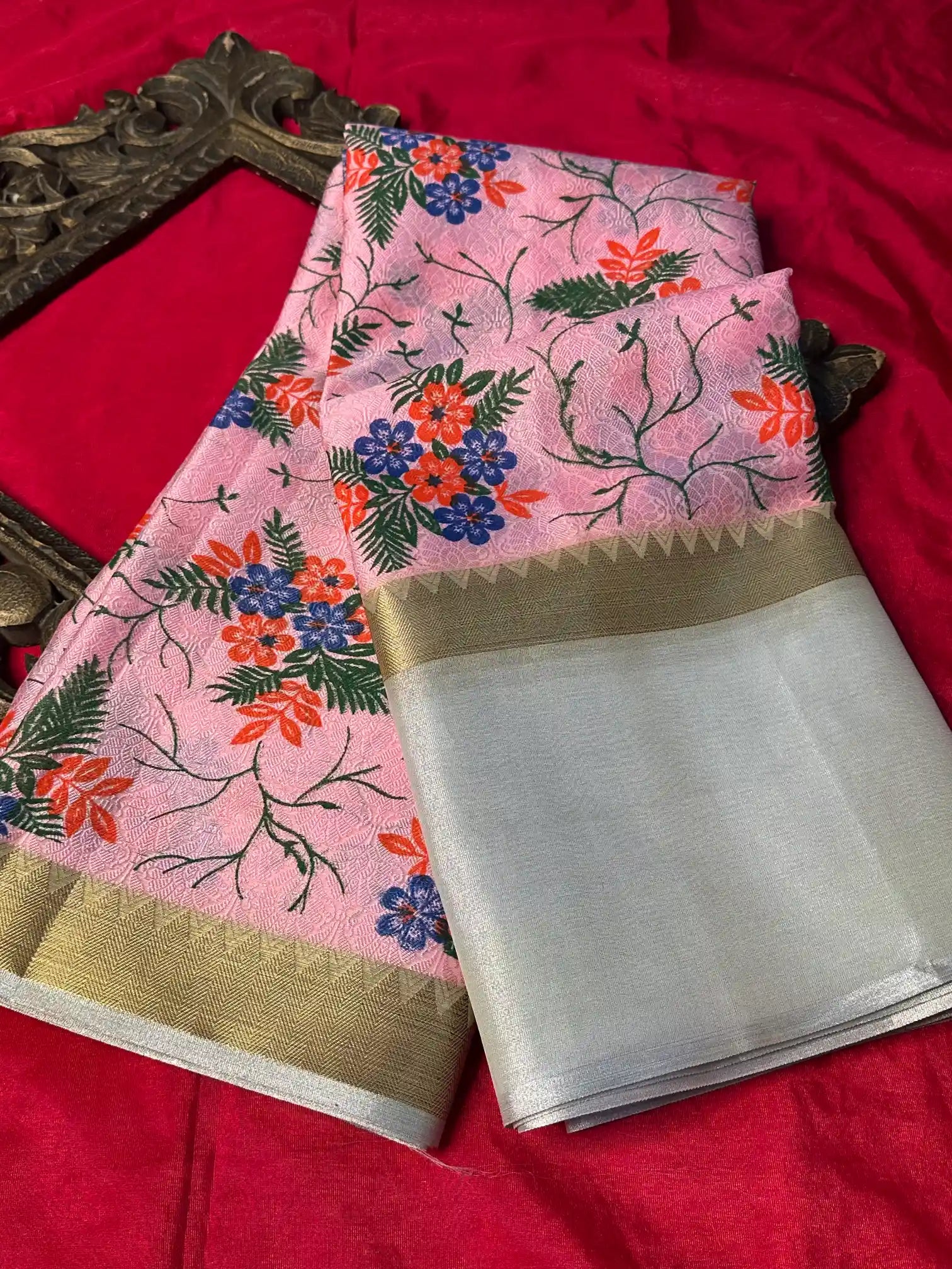 Premium Softsilk Traditional Weave Banarasi Saree