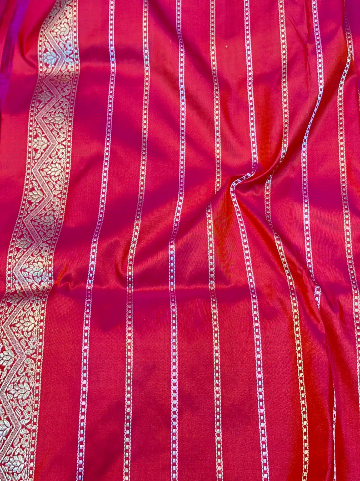 Pure Katan Silk Handweaved Kadhua Banarasi Saree