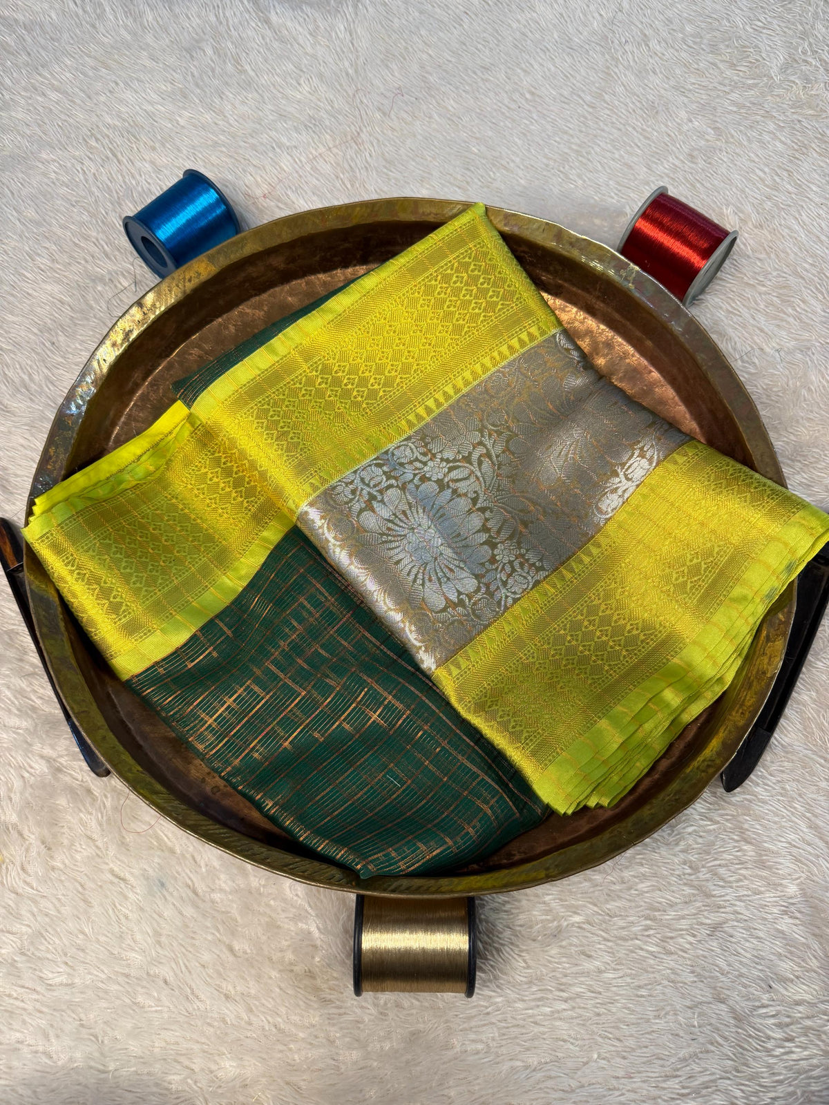 Eccentric zari weave Softsilk Banarasi Saree
