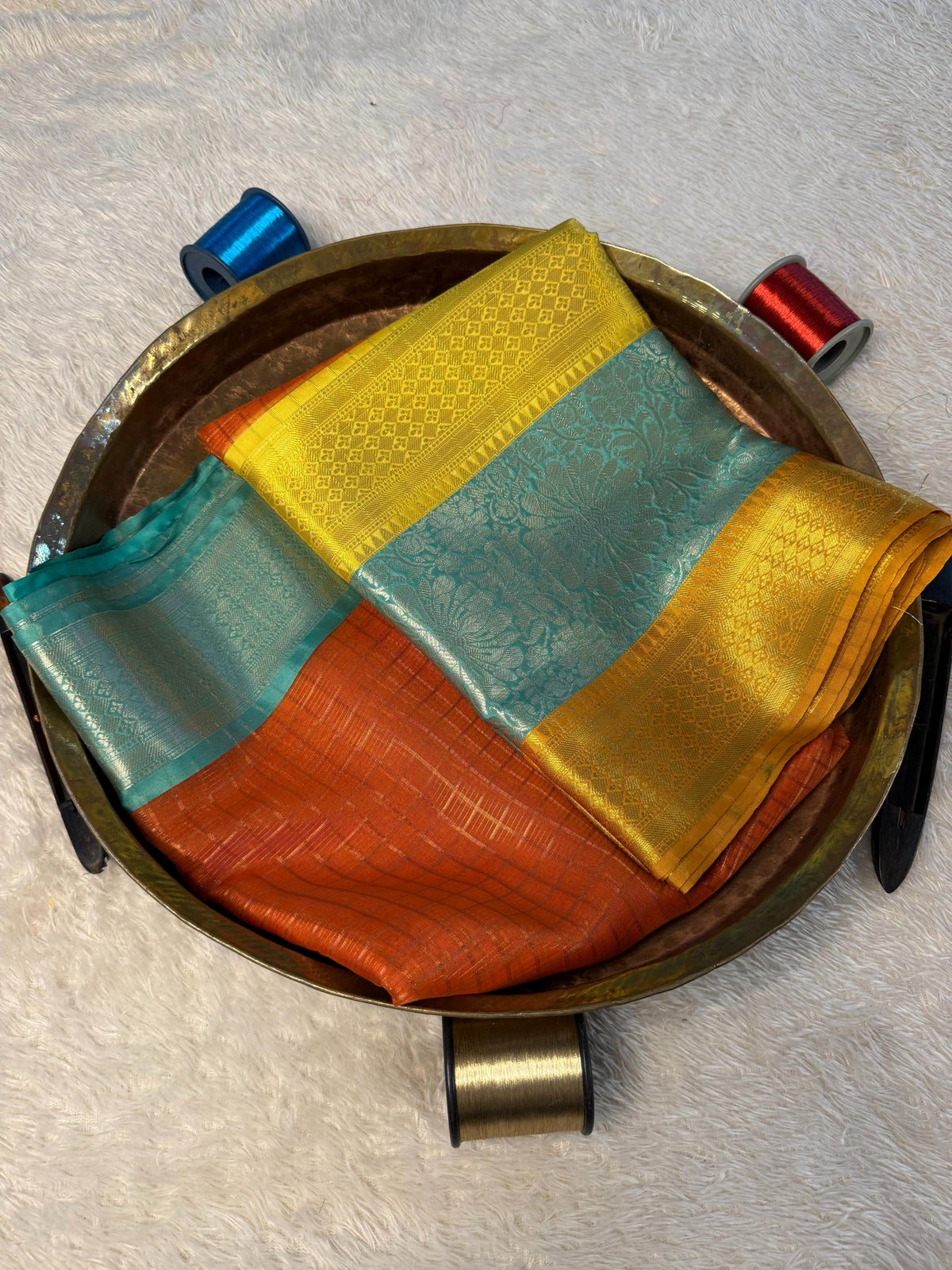Eccentric zari weave Softsilk Banarasi Saree