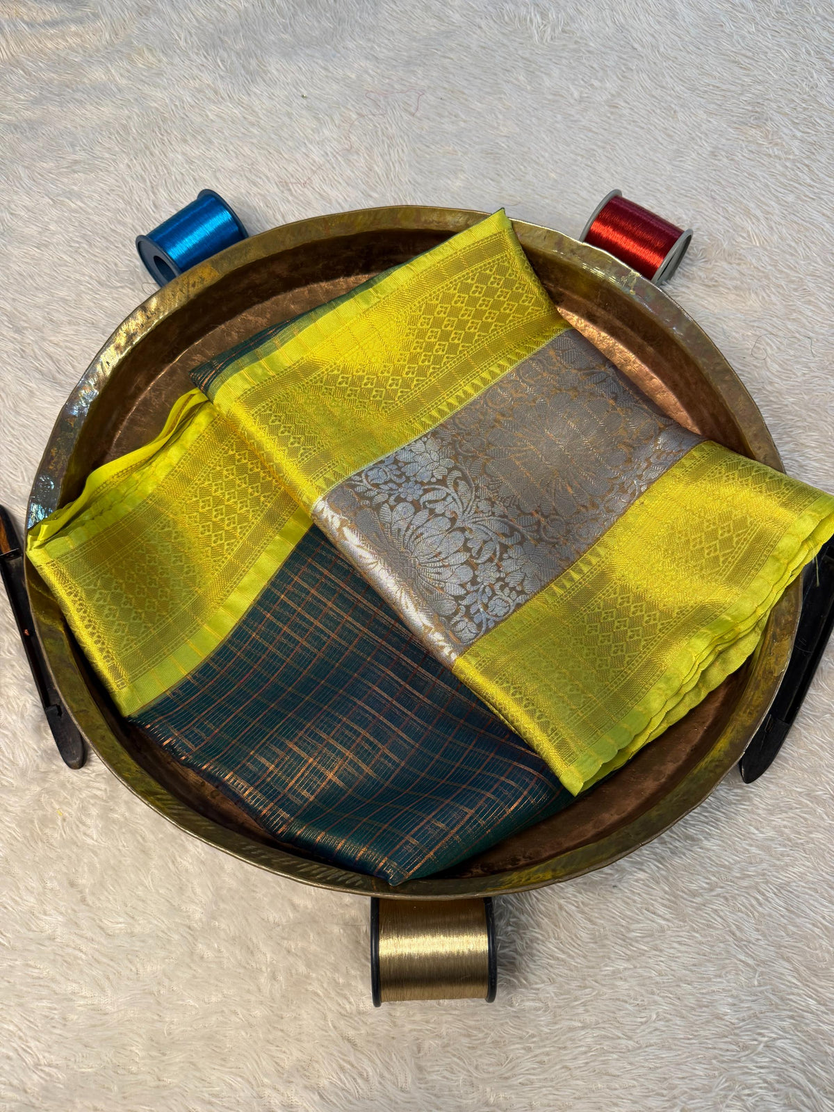 Eccentric zari weave Softsilk Banarasi Saree