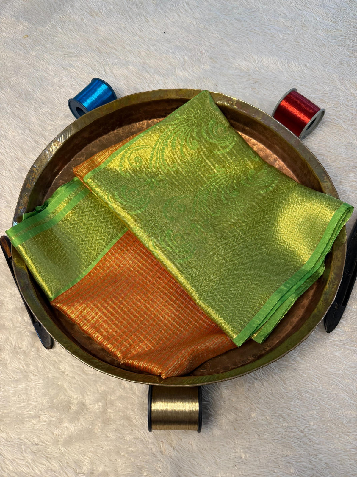 Trending Softsilk Jacquard Unique Banarasi Saree