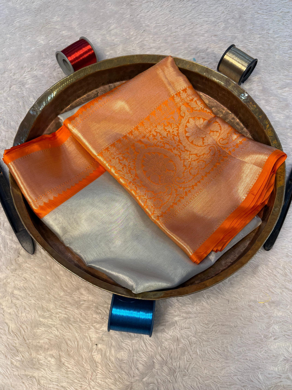 Trending Softsilk Jacquard Unique Banarasi Saree