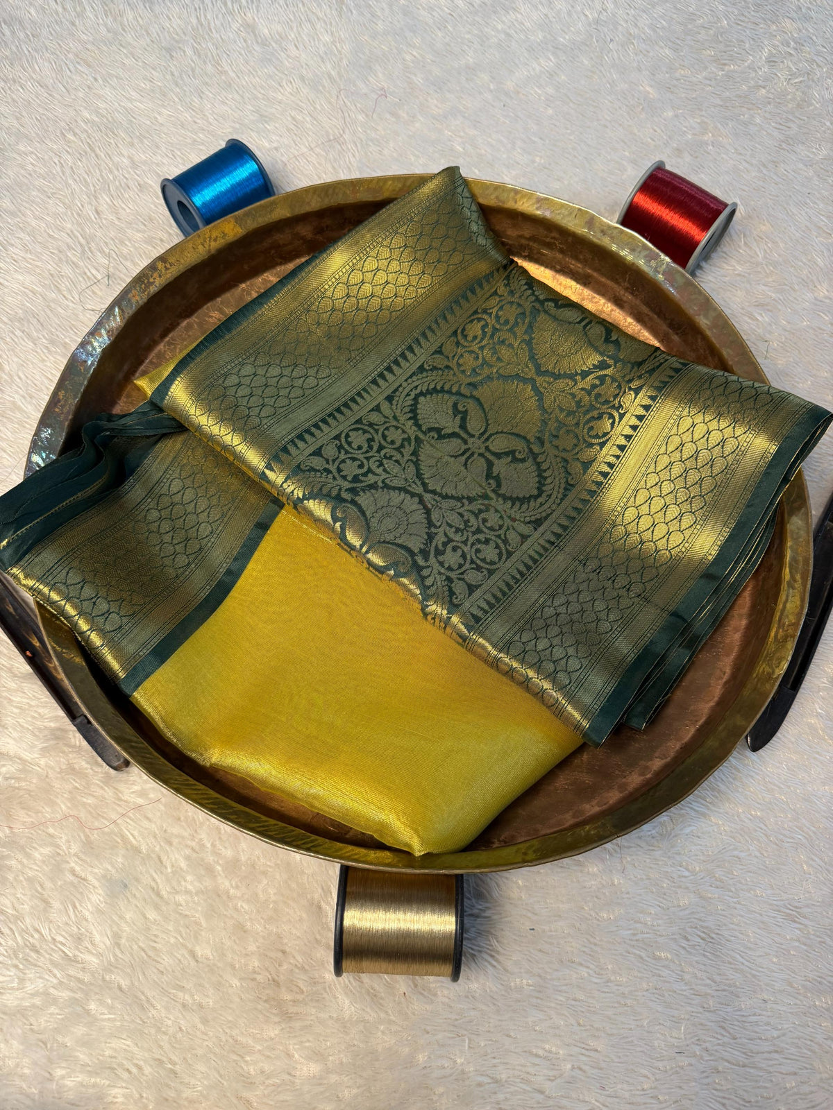 Trending Softsilk Jacquard Unique Banarasi Saree