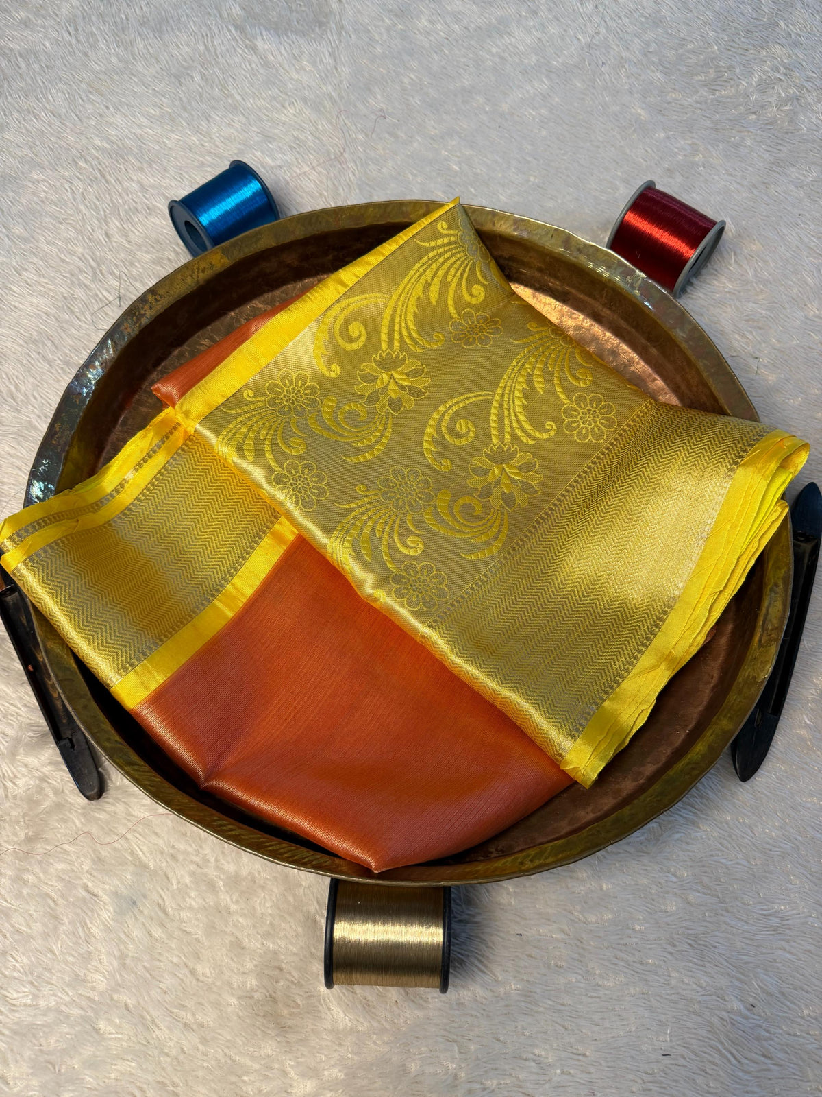 Eccentric zari weave Softsilk Banarasi Saree