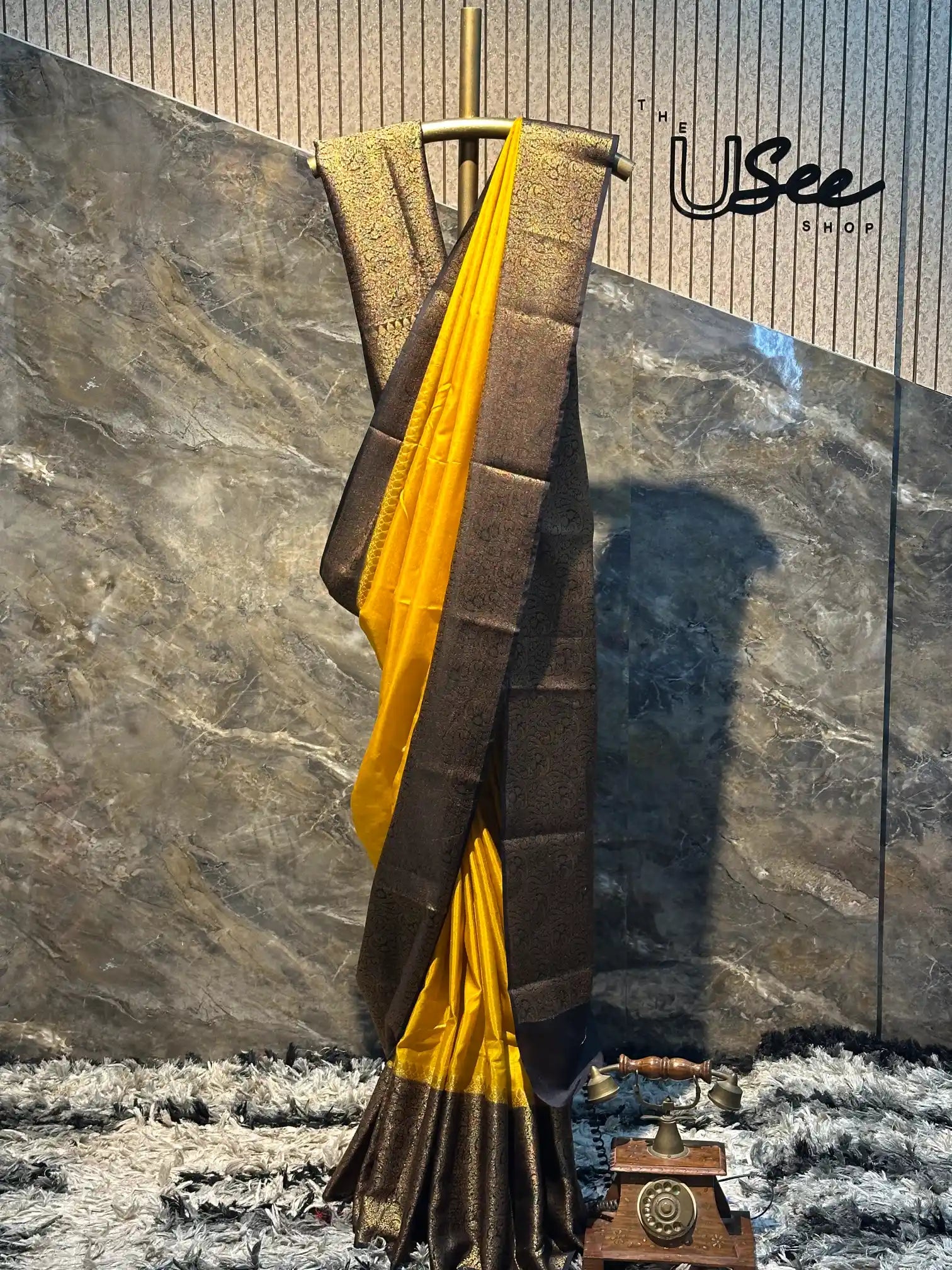 Ready To Wear Warm Silk Traditional Banarasi Saree