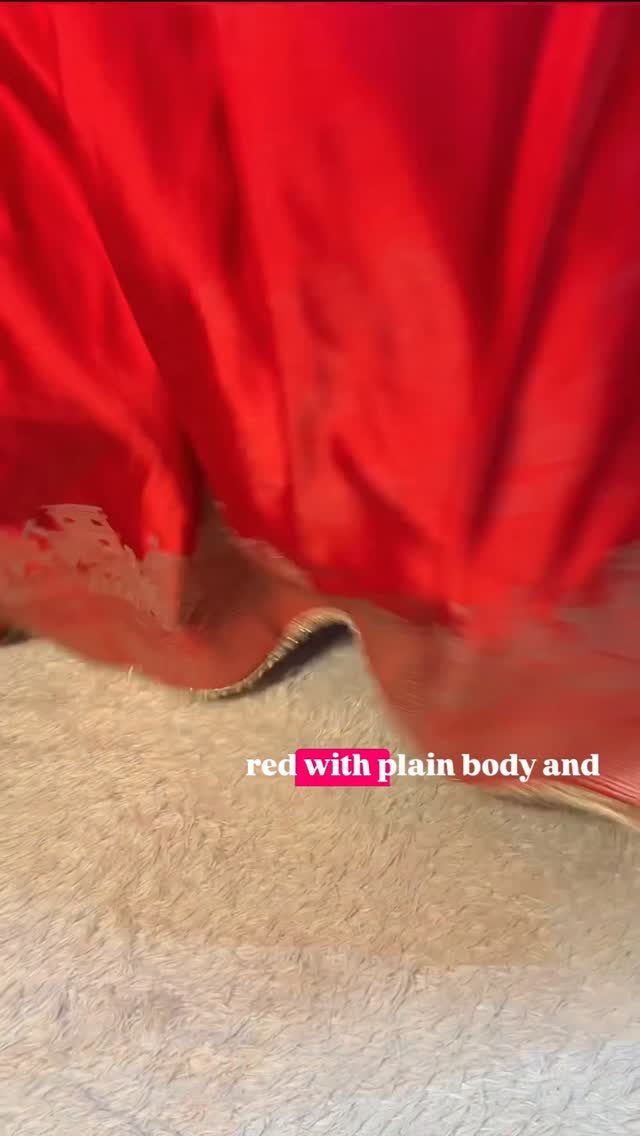 Bright Red Mashru Katan Banarasi Saree in Ghats of Banaras