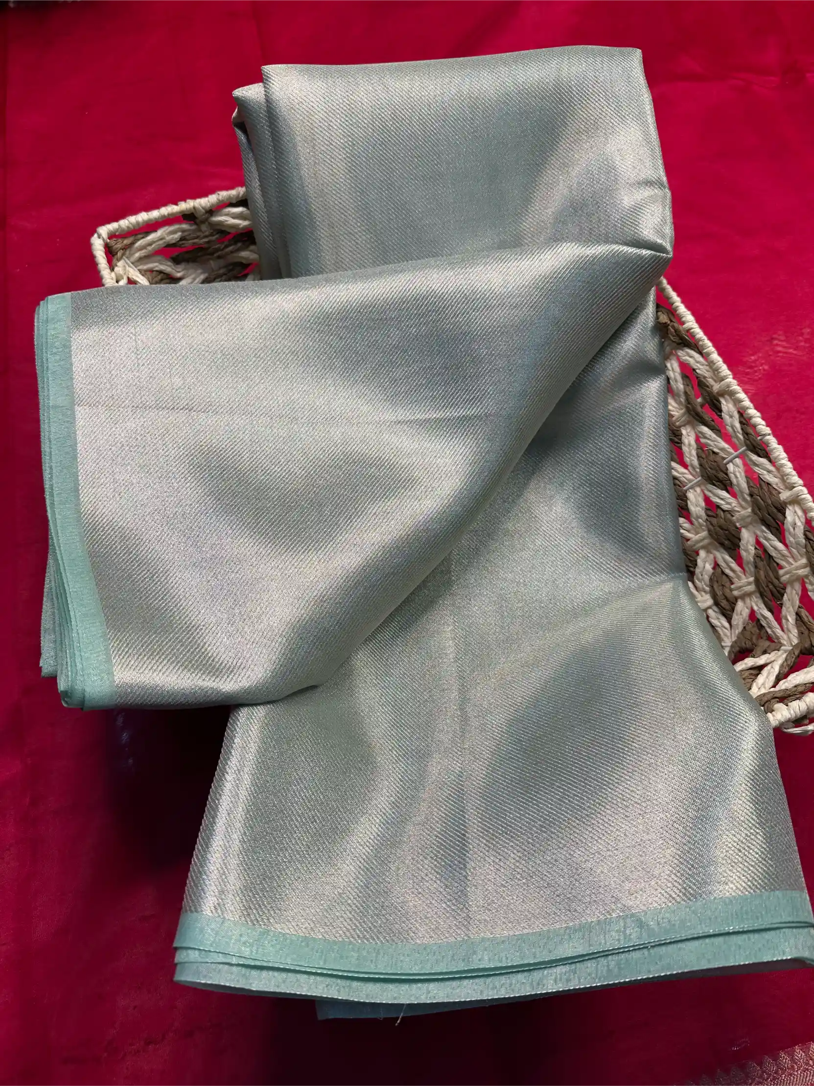 Beautiful Softsilk Embossed Weave Banarasi Saree