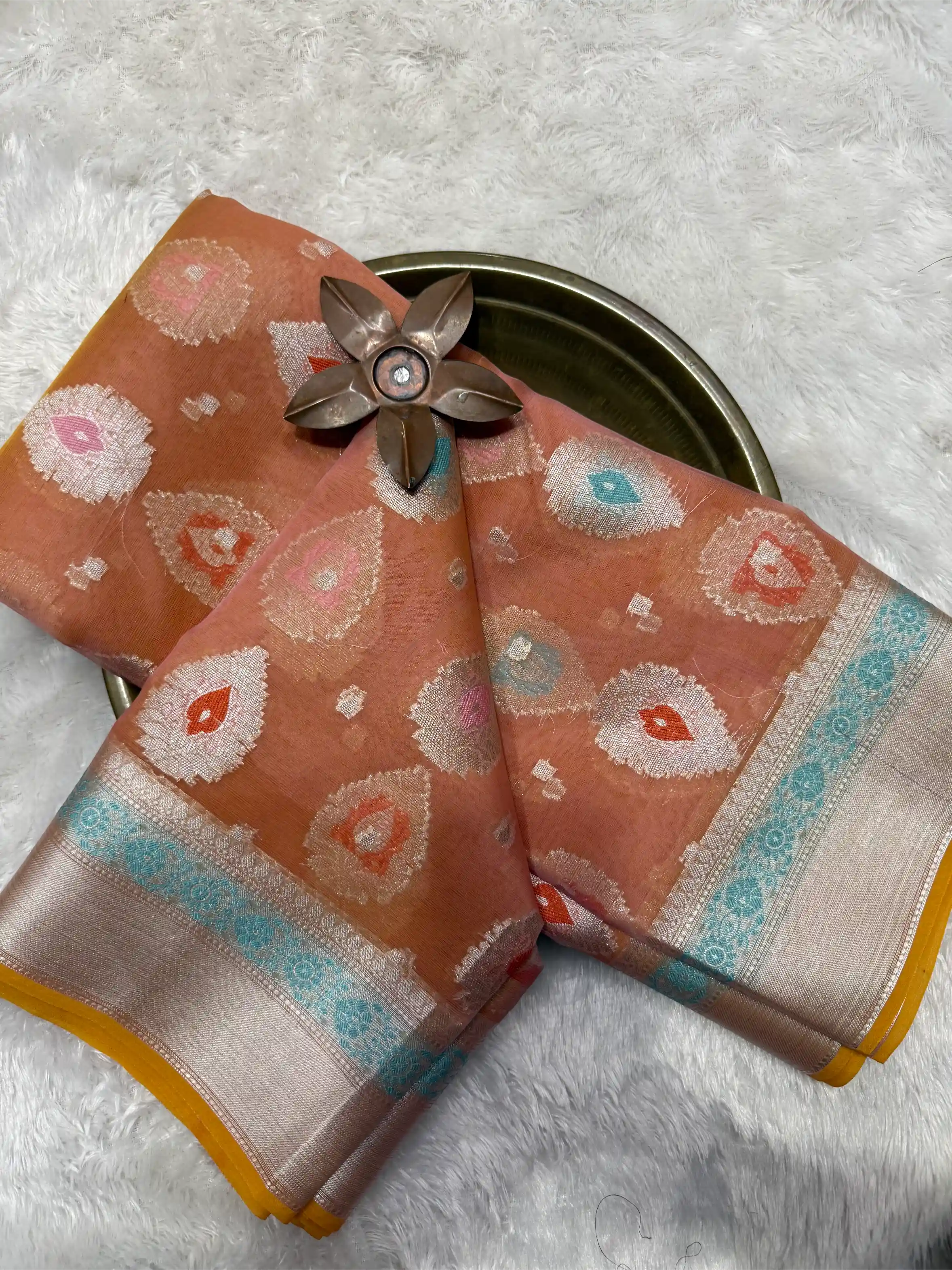 Softsilk Premium Designer Banarasi Saree