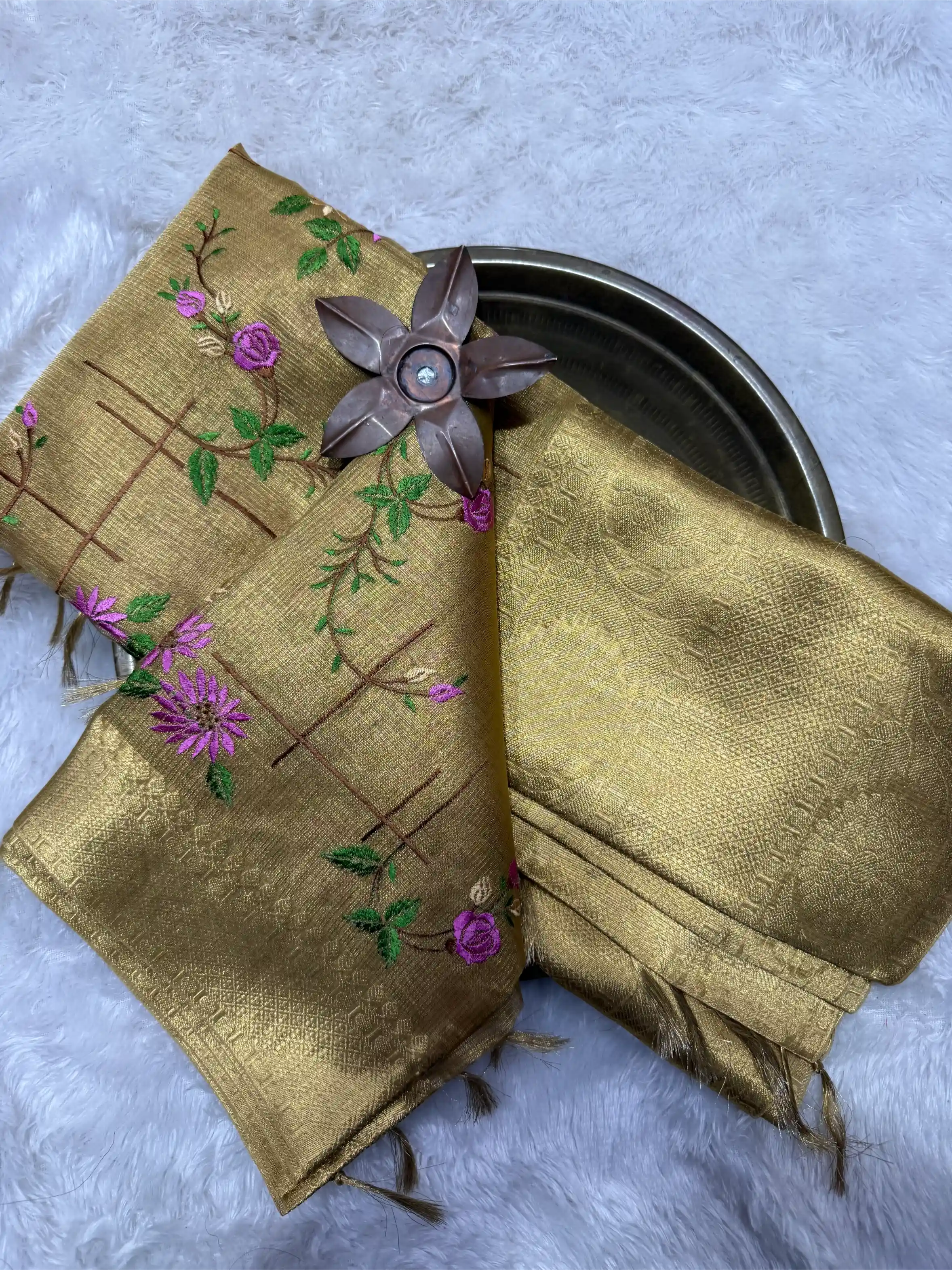 Softsilk Premium Designer Banarasi Saree