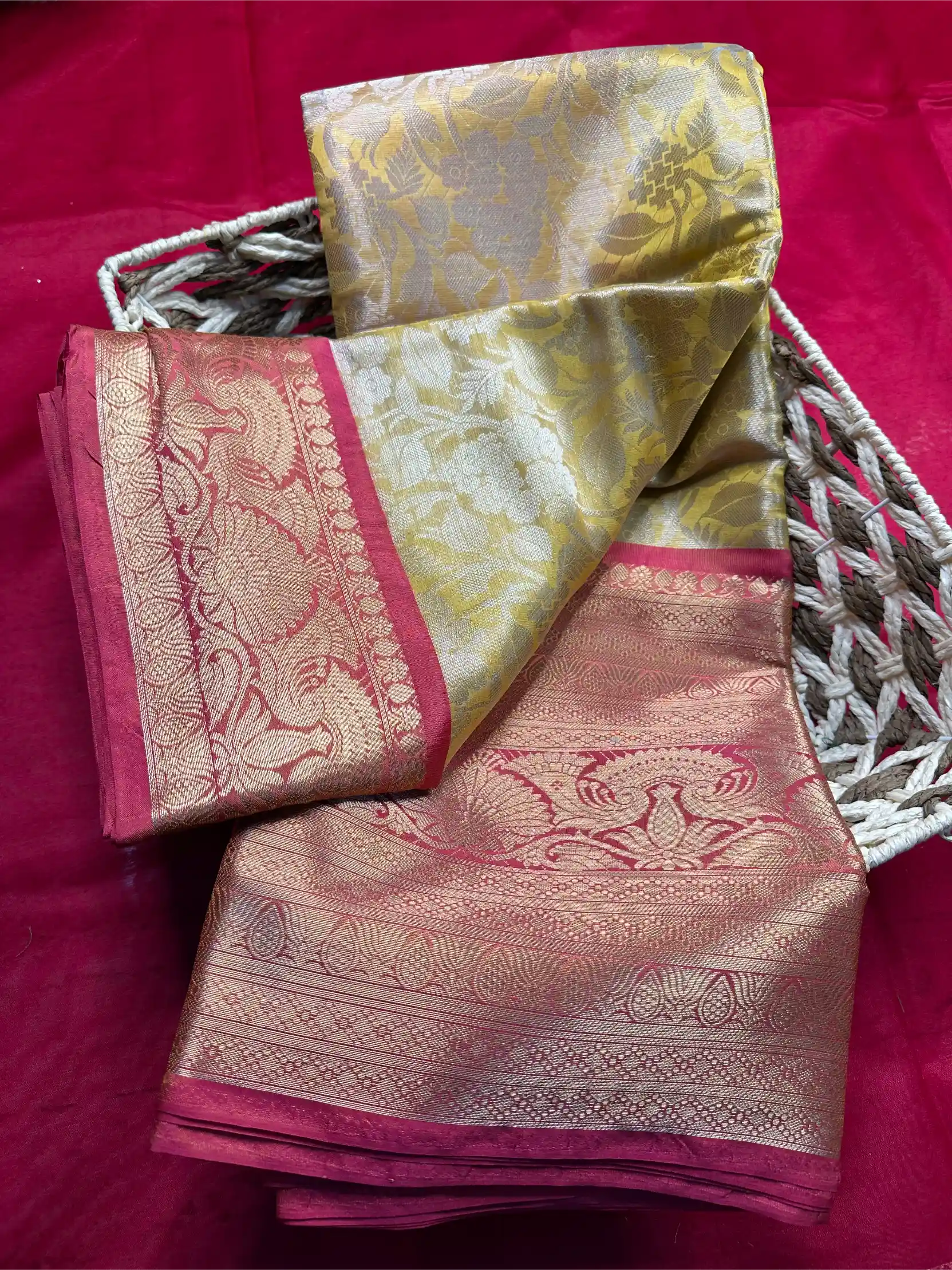 Softsilk Premium Designer Banarasi Saree