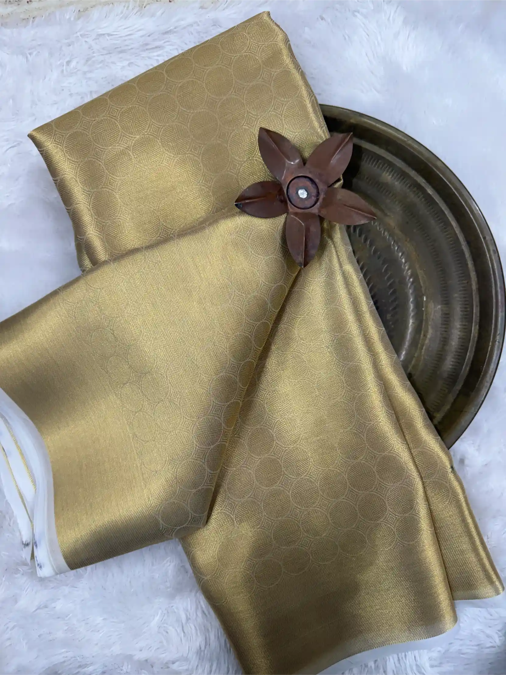 Beautiful Softsilk Embossed Weave Banarasi Saree