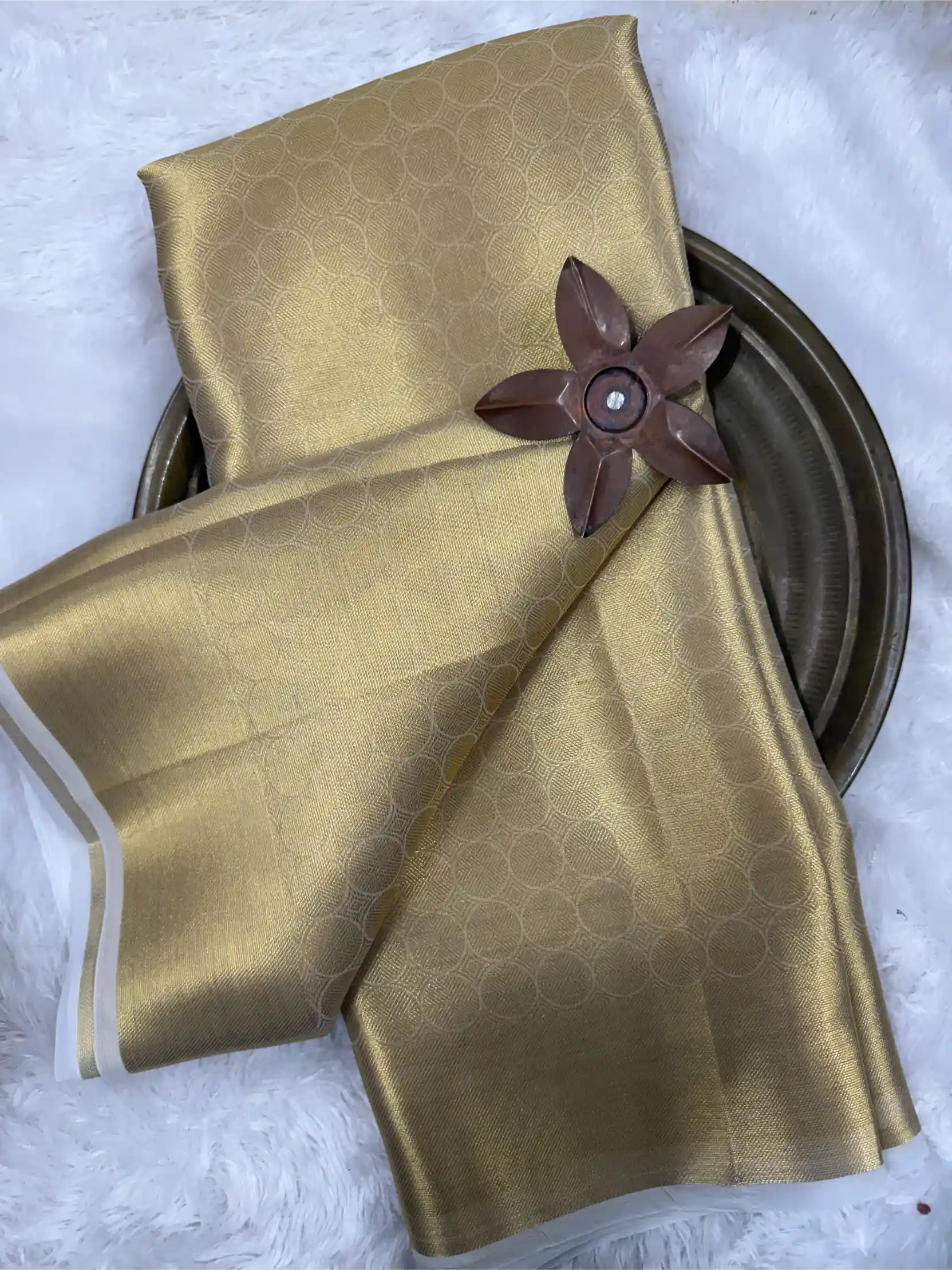 Beautiful Softsilk Embossed Weave Banarasi Saree