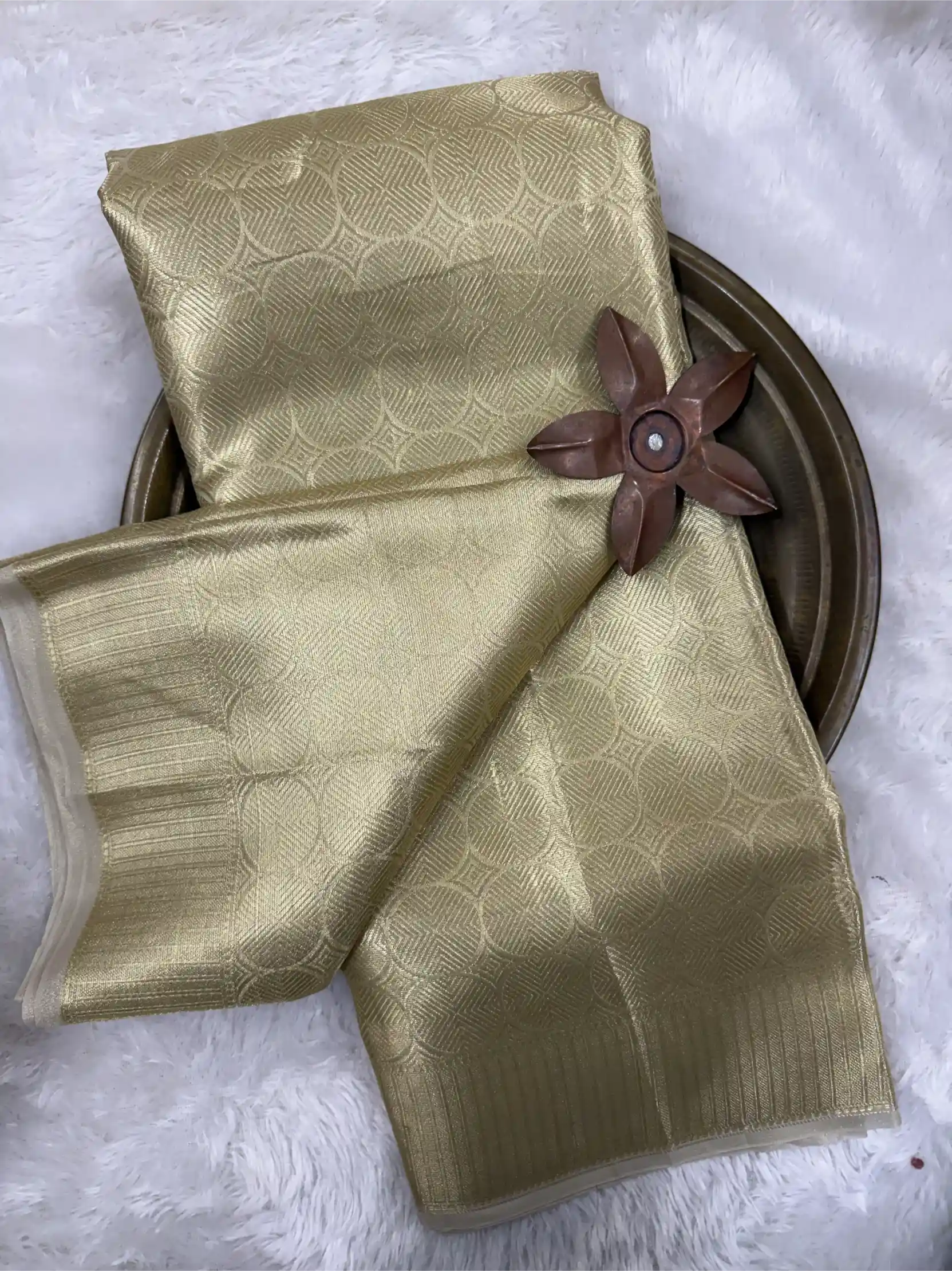 Beautiful Softsilk Embossed Weave Banarasi Saree