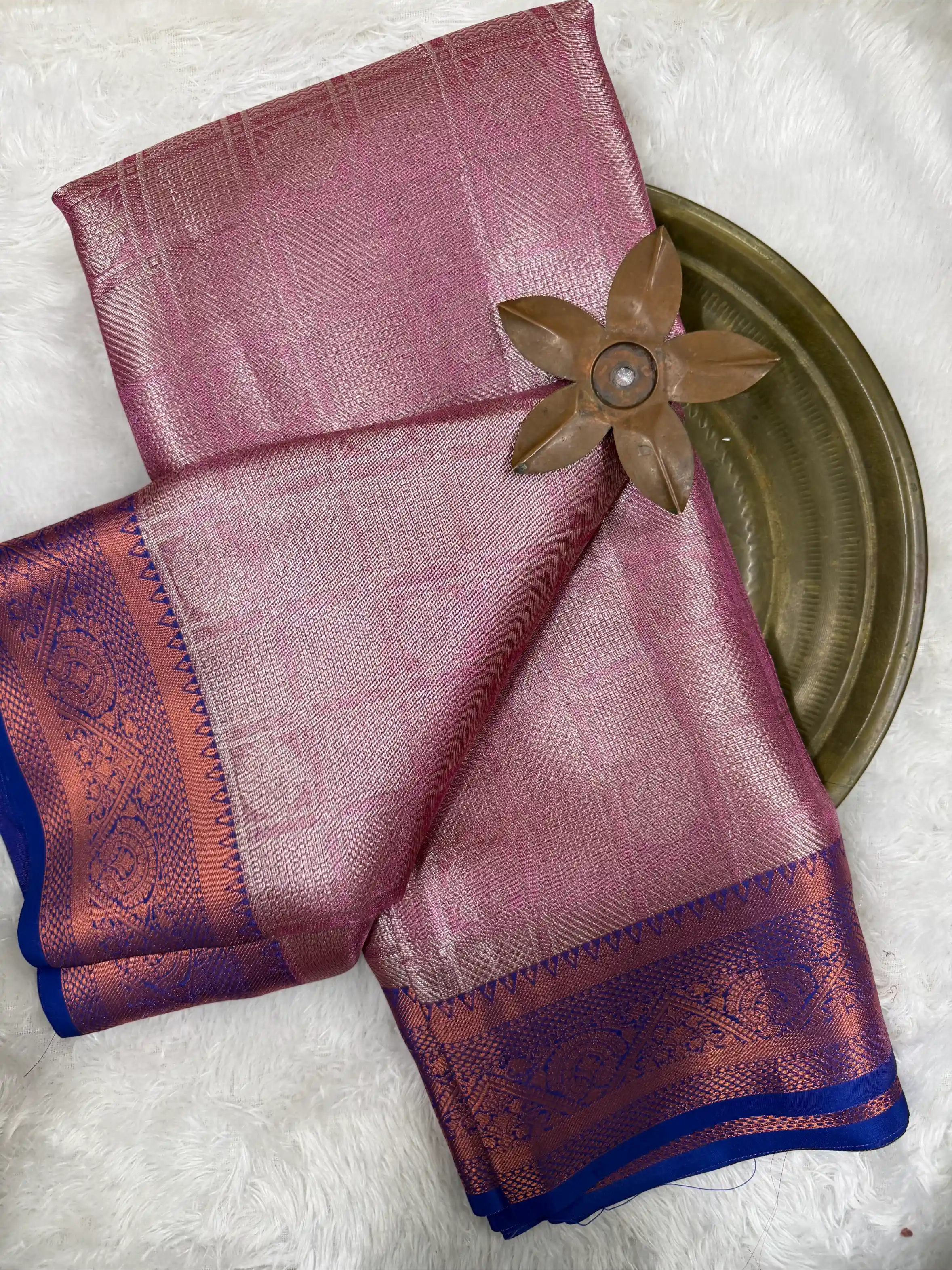 Beautiful Softsilk Embossed Weave Banarasi Saree