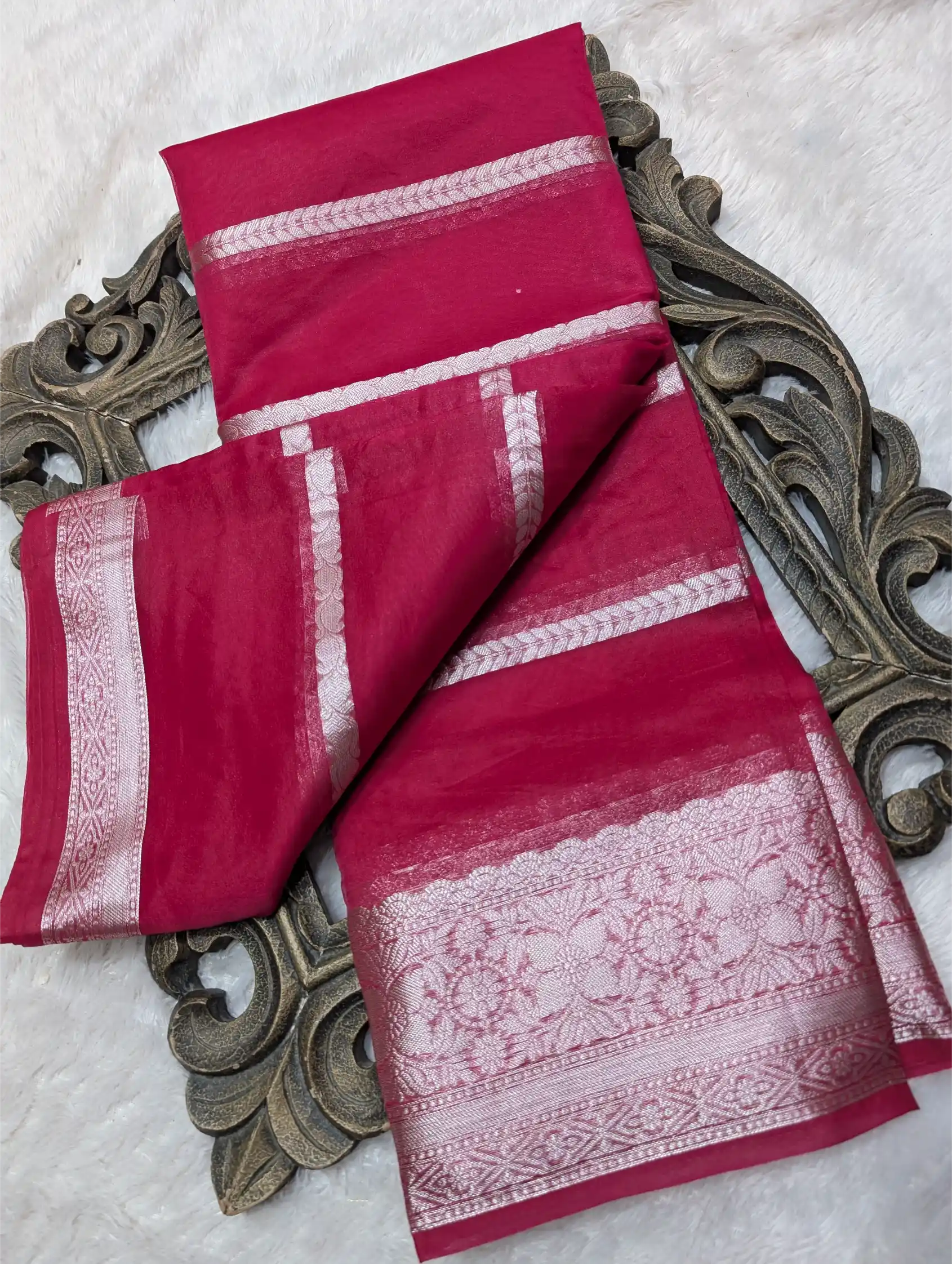 Traditional Soft Silk Zari Weave Banarasi Saree