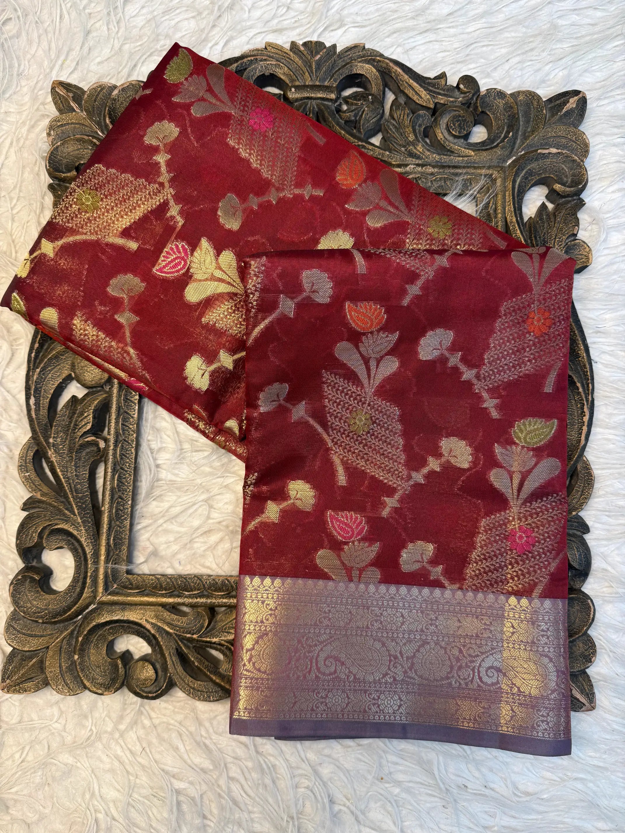 Traditional Weave Softsilk Banarasi Saree