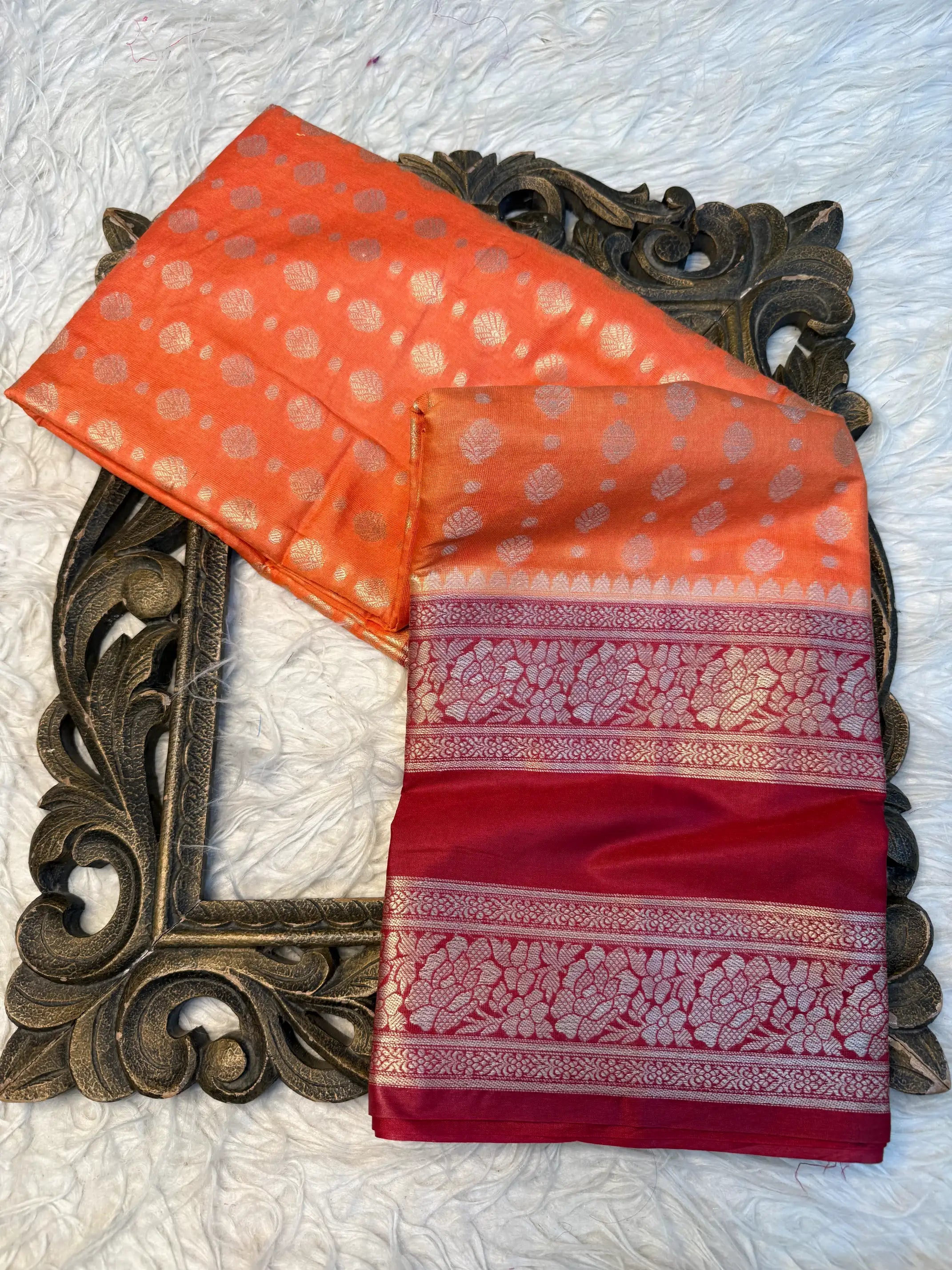Traditional Weave Softsilk Banarasi Saree