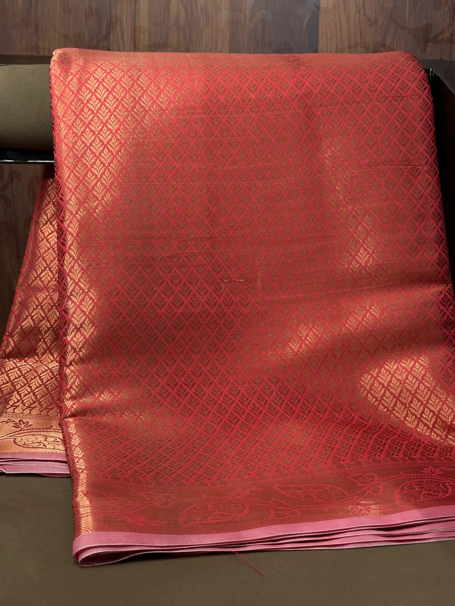 Traditional weave Softsilk Banarasi saree