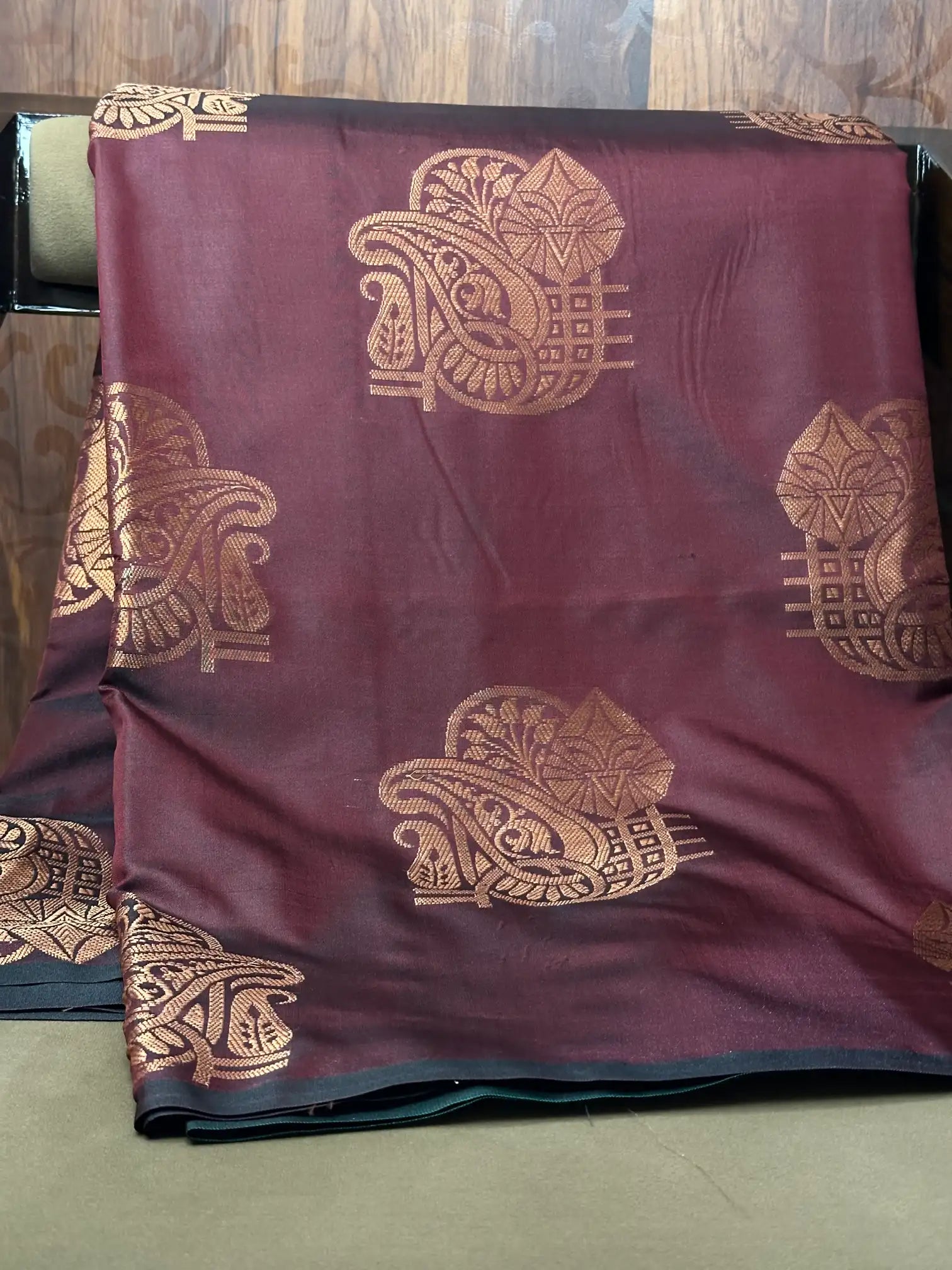 Contemporary weave Softsilk heritage weave saree