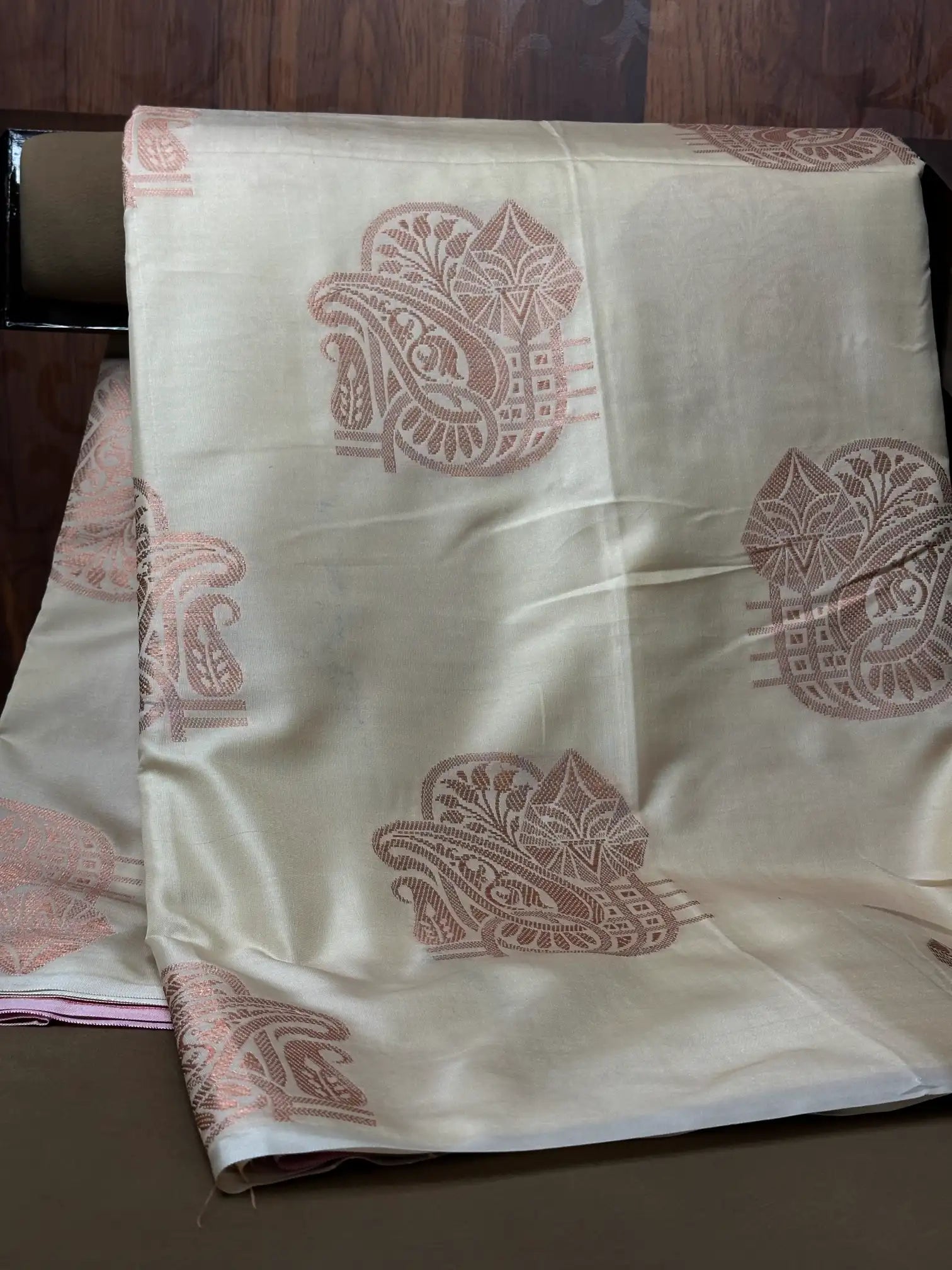 Contemporary weave Softsilk heritage weave saree