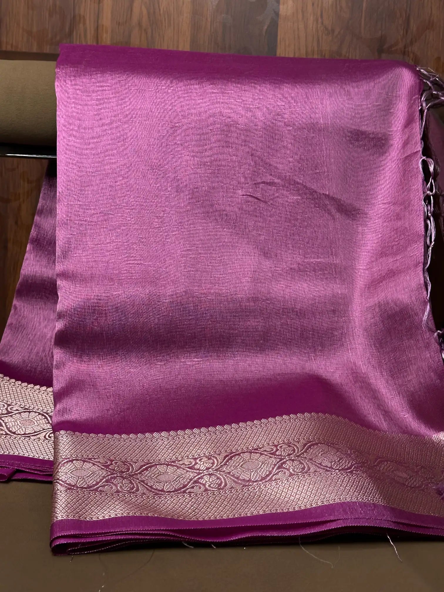Contemporary weave Softsilk heritage weave saree